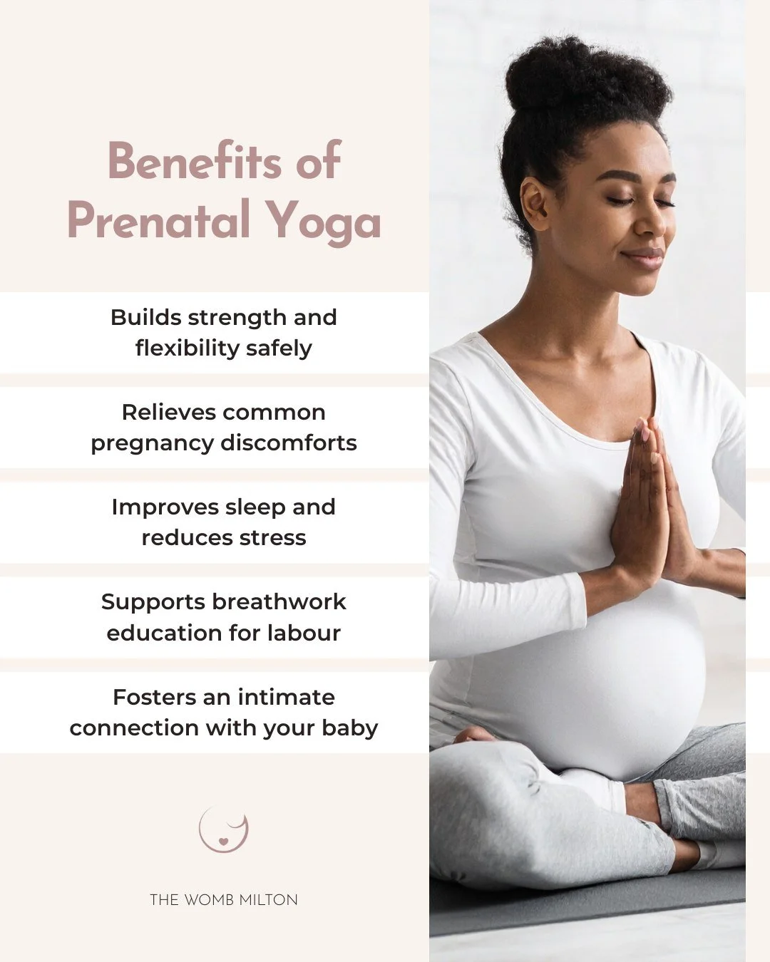 Growing a baby is a full-body journey, and you deserve a space that supports every part of it.

Our Prenatal Yoga classes are designed to help you move with ease, connect with your changing body, and build confidence for birth and beyond.

✨ Why Pren