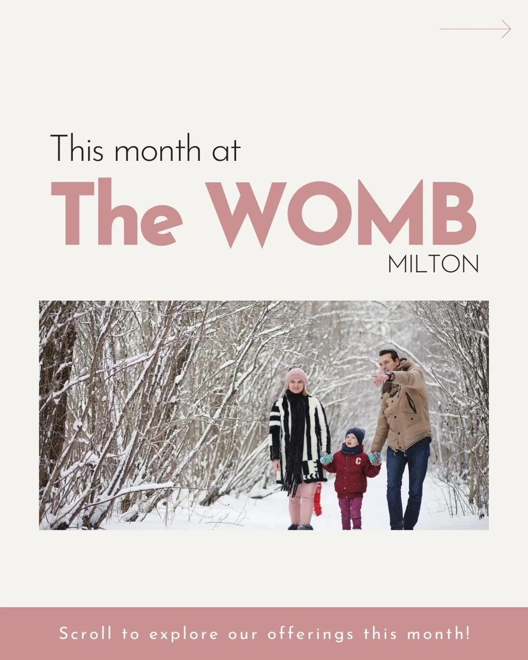 December at The WOMB ❄️
The lights get brighter 🎄 but life seems to feel heavier. As winter settles in, and the pressure to &ldquo;do it all&rdquo; rises, we&rsquo;re here to help you slow down, soften expectations, and reconnect with what you need 