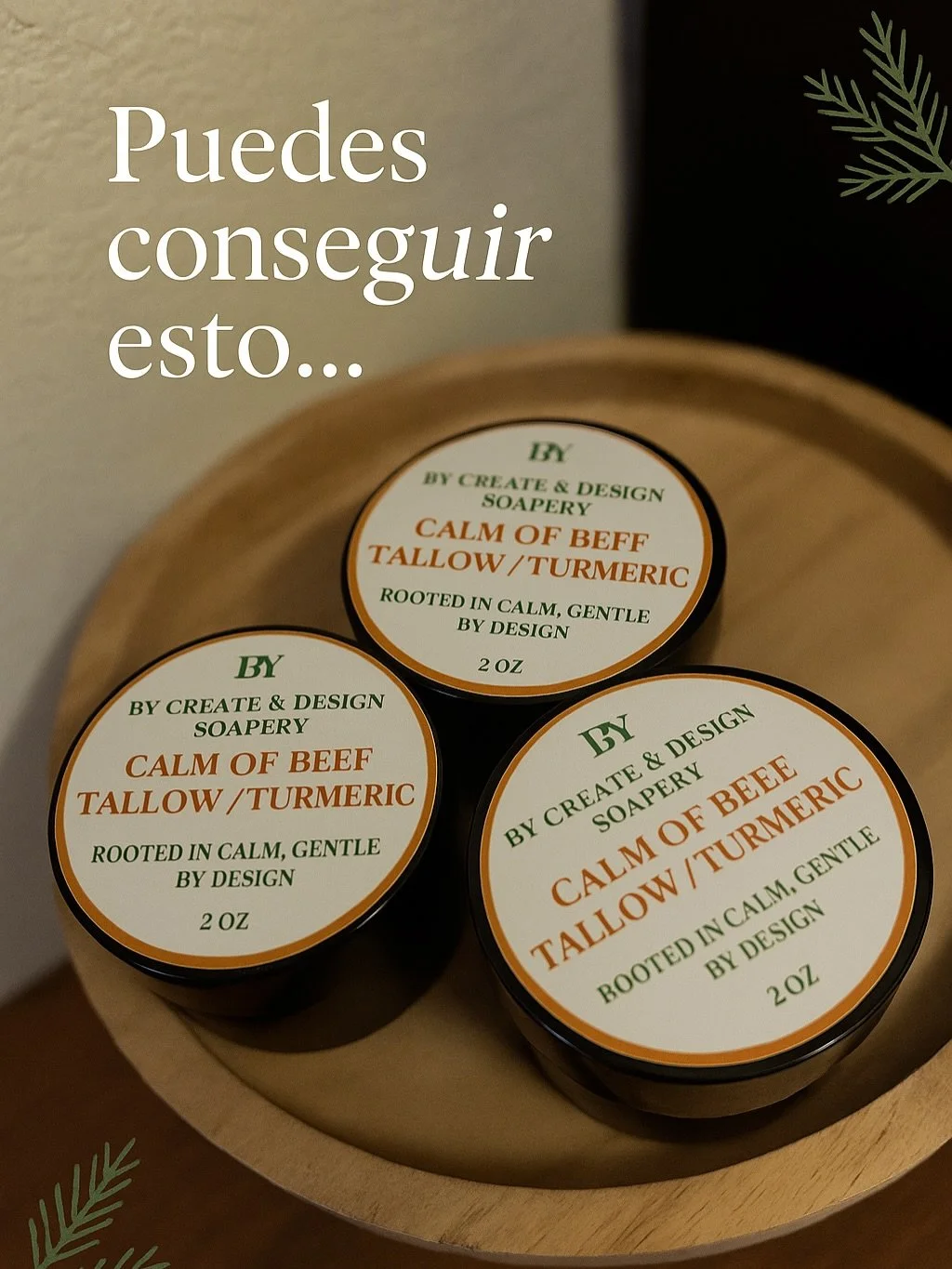 Slide 1 &mdash; &ldquo;You can get this&hellip;&rdquo;
Discover our new Calm of Beef Tallow + Turmeric Balm, crafted to nourish, soothe, and brighten the skin with every use.

Slide 2 &mdash; &ldquo;&hellip;or this&hellip;&rdquo;
Our Centella &amp; B