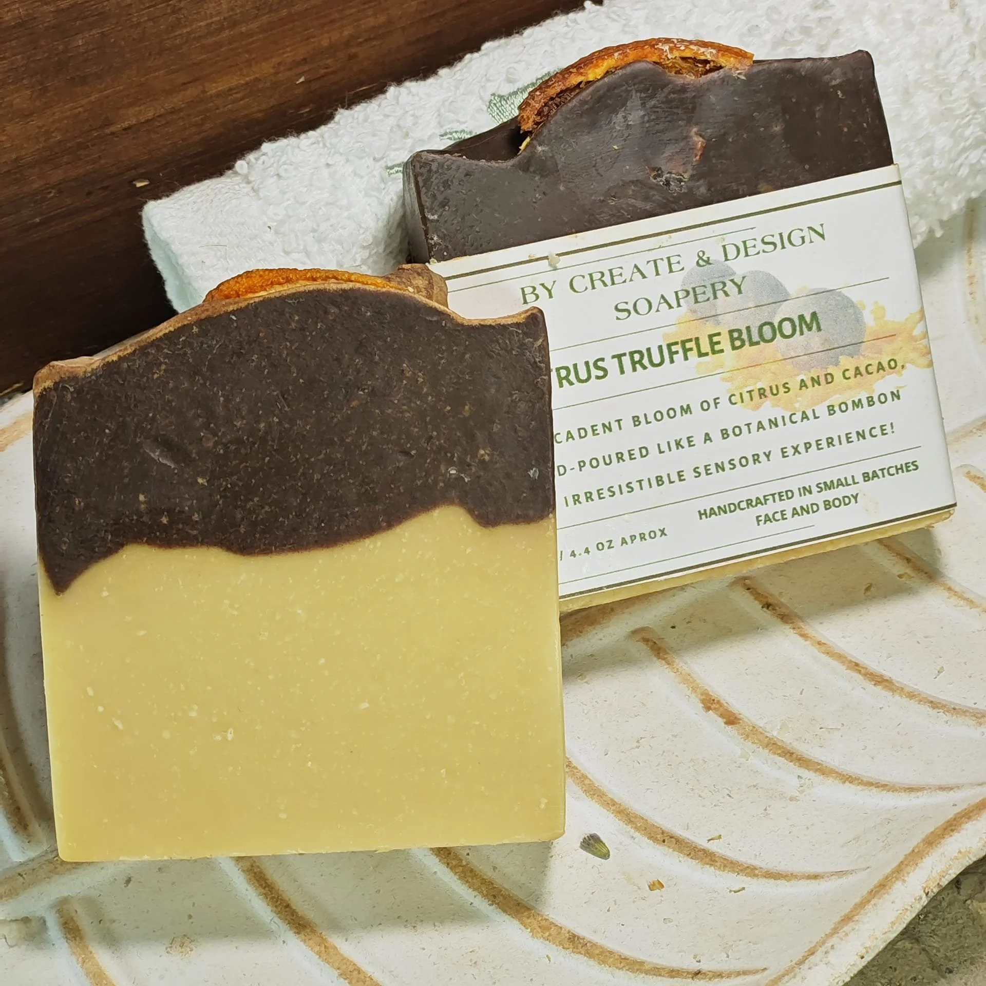 Citrus Truffle Bloom Botanical Soap