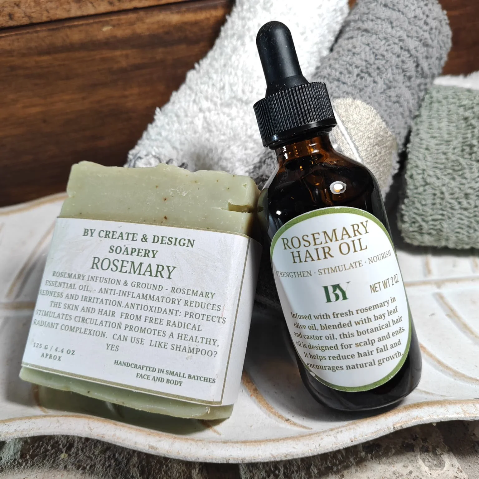 Rosemary & Bay Leaf Infused Oil