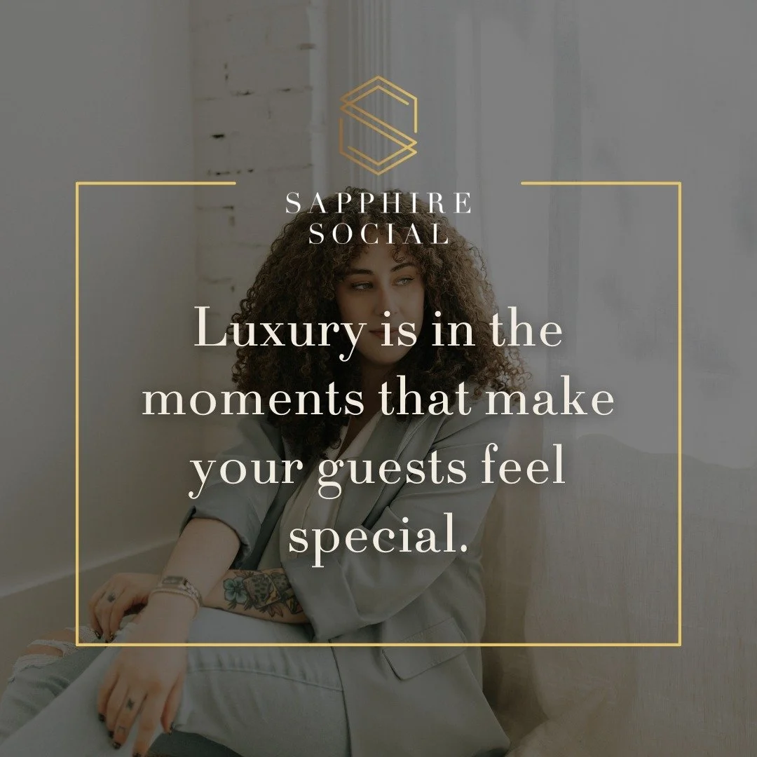 In hospitality, luxury lies in creating moments that resonate long after your guests depart. Every detail, from the smallest gesture to the grandest design, contributes to crafting an experience that leaves a lasting impression.

When shared through 