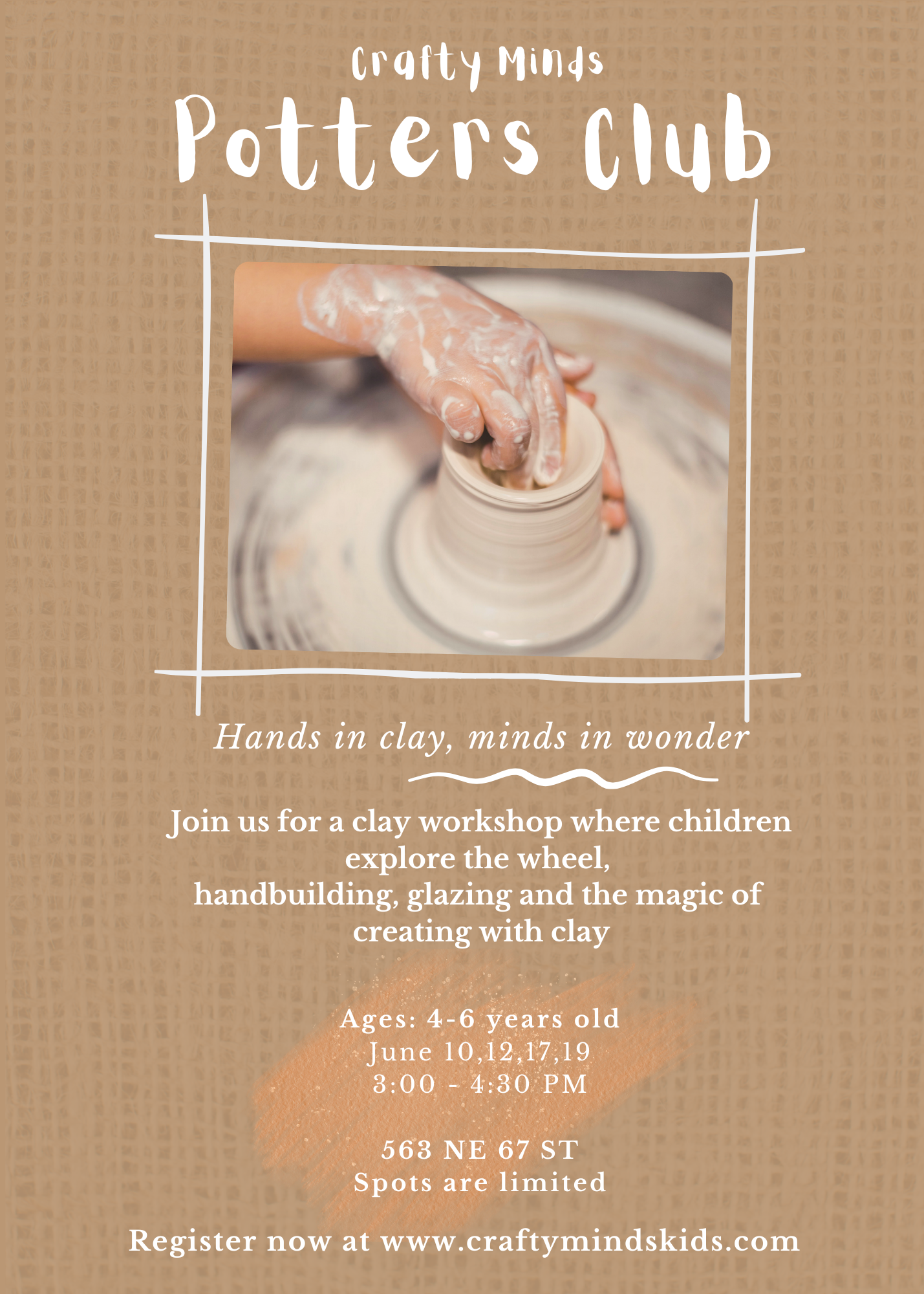 Potters Club (June 10,12,17,19)