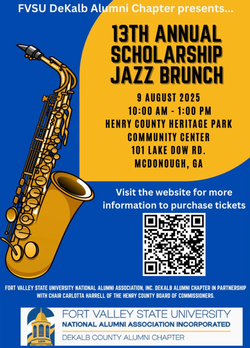 FVSU NAA, Inc. Dekalb County Alumni Chapter Scholarship Jazz Brunch
