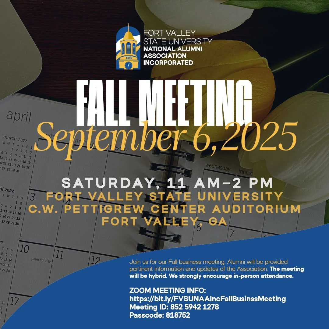 FVSU NAA, Inc. Fall Business Meeting