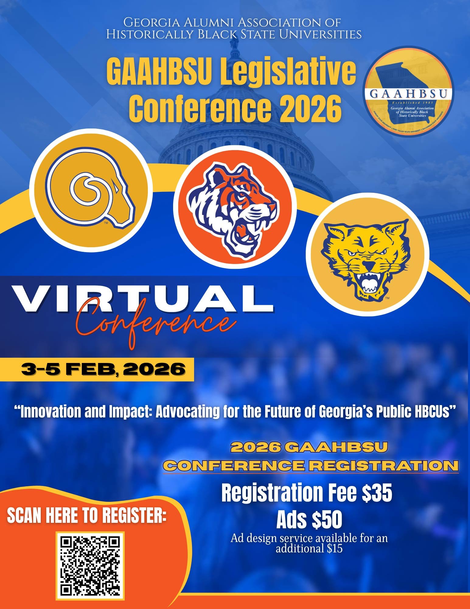 GAAHBSU Legislative Conference 2026