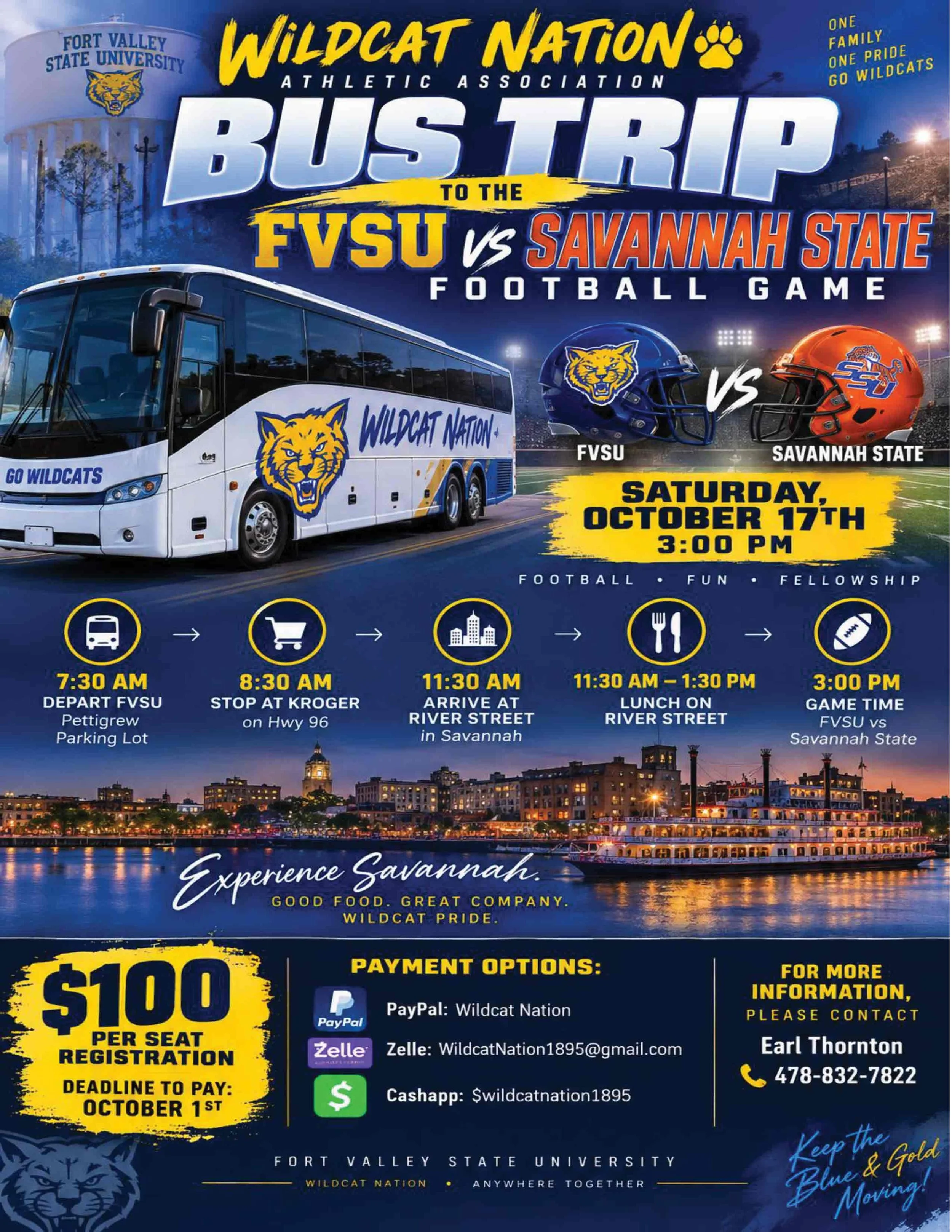 FVSU Football Road Trip