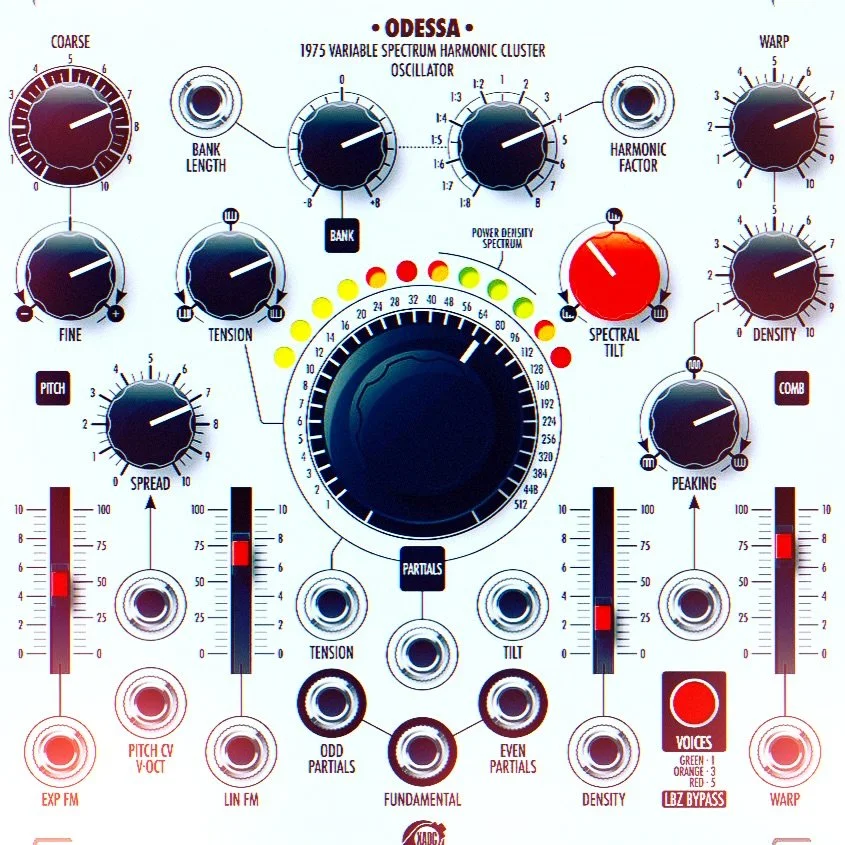 Oscillators for daze @xaocdevices #eurorack #modularsynth #eurorackmodular #synth #dj #edm #musicproducer #techno #venicebeach