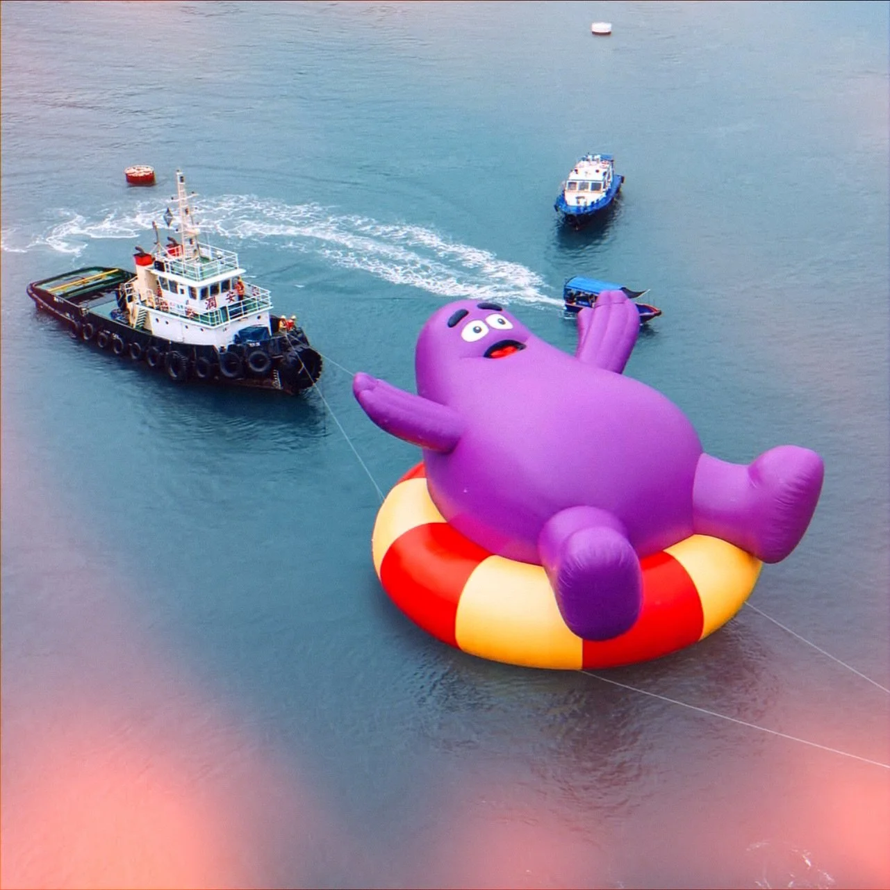 Happy weekend! #grimace #popculture