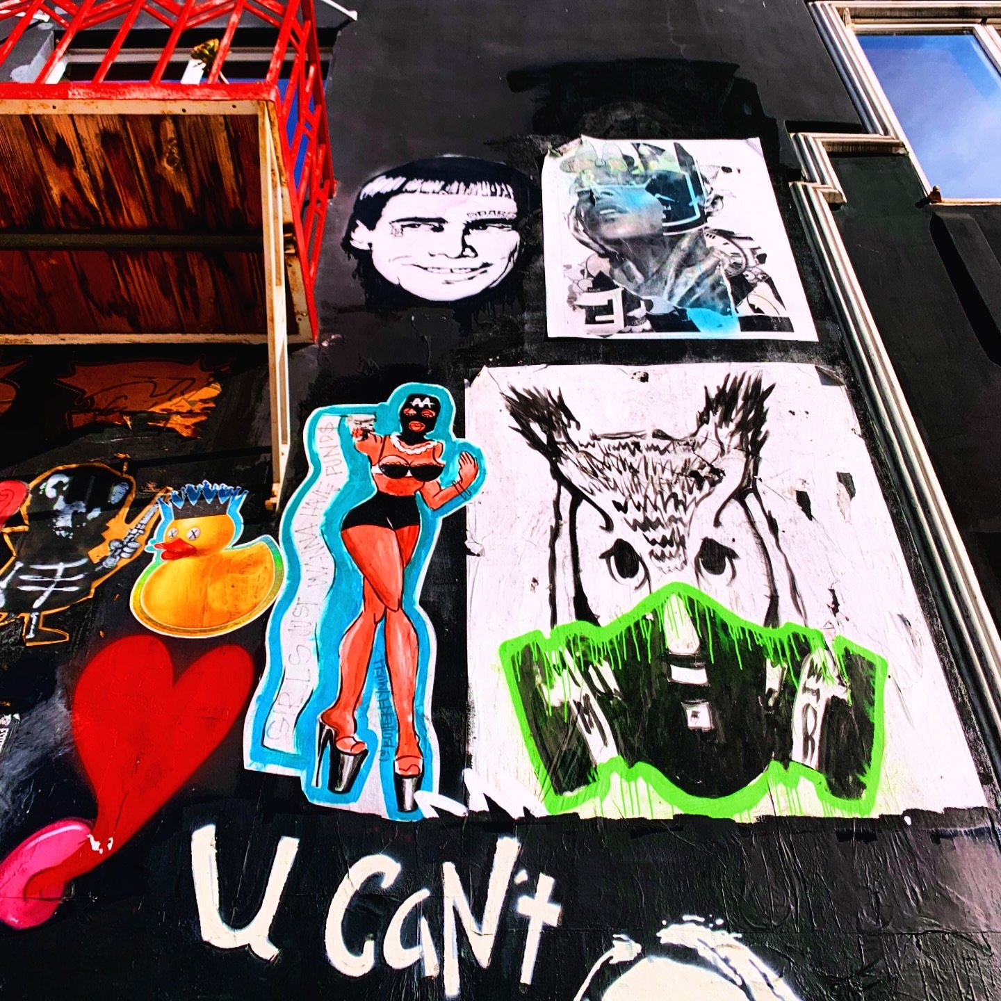 Street Vibes on Melrose #streetart #lastreetart