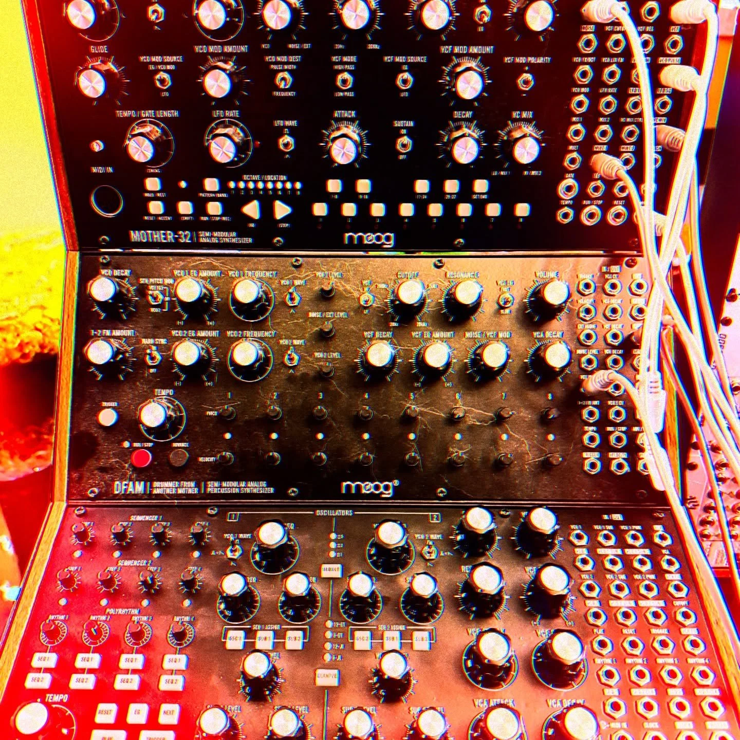Moog Madness @moogsynthesizers #moog #techno #deeptech #edm #synth #remix #dj #housemusic #deephouse #abbotkinneyrecords