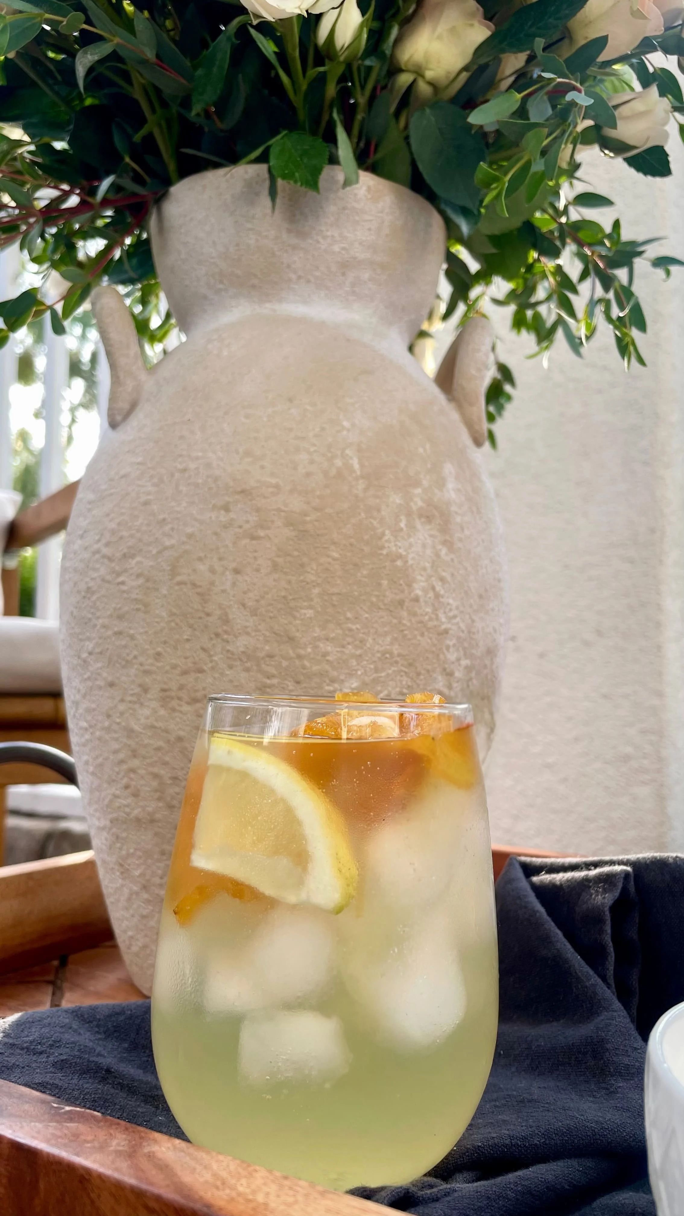 The Perfect Spring Drink: Iced Green Tea &amp; Pineapple Refresher