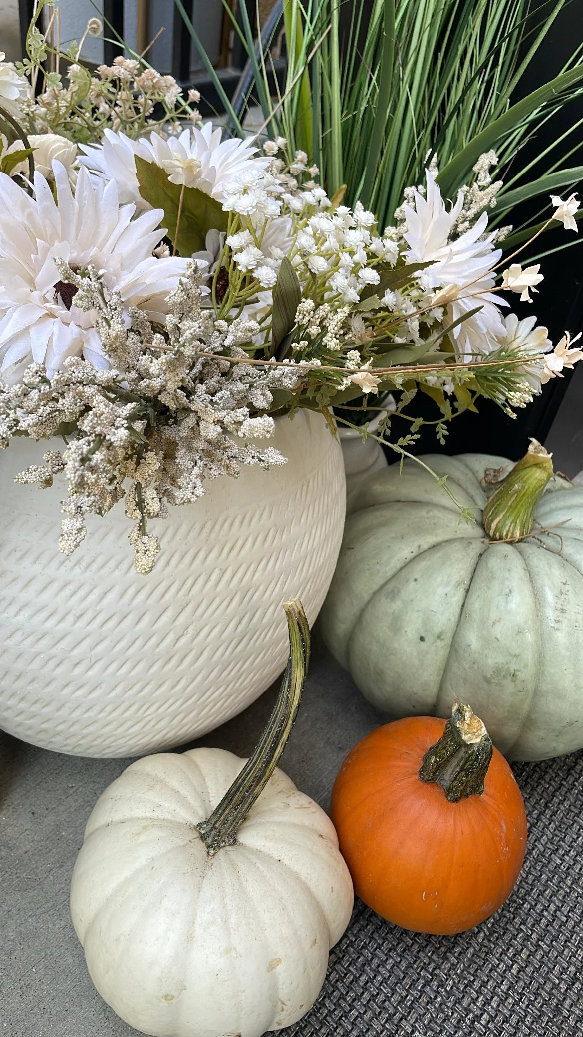 Pumpkins White Florals.jpeg