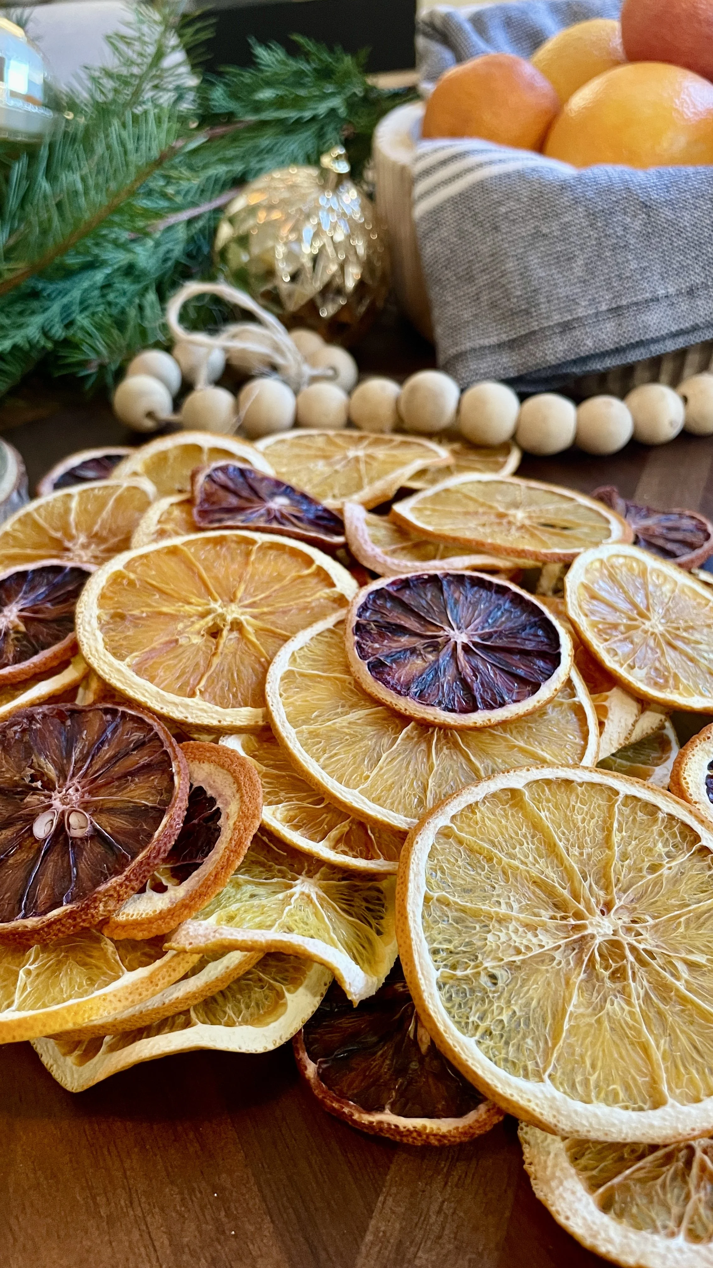 How to Make Dried Orange Slices in the Oven (Easy Holiday Decor Tutorial)