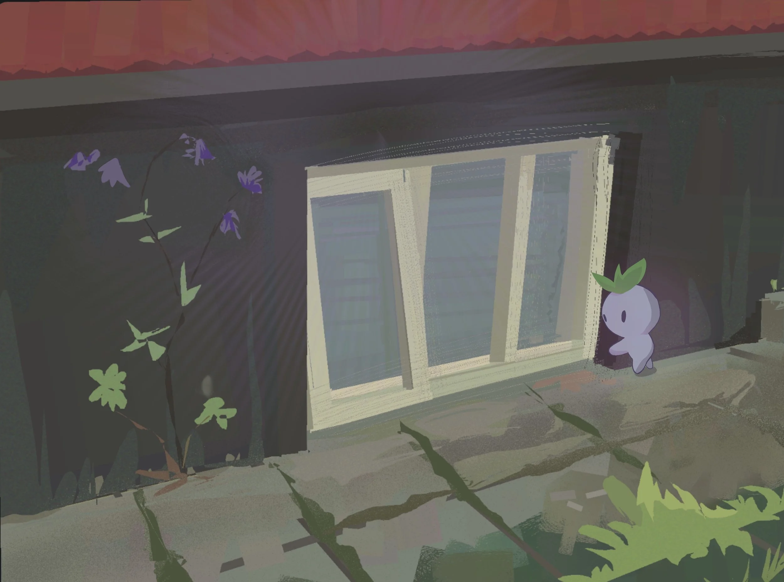 A spirit wandering in Reykjavik