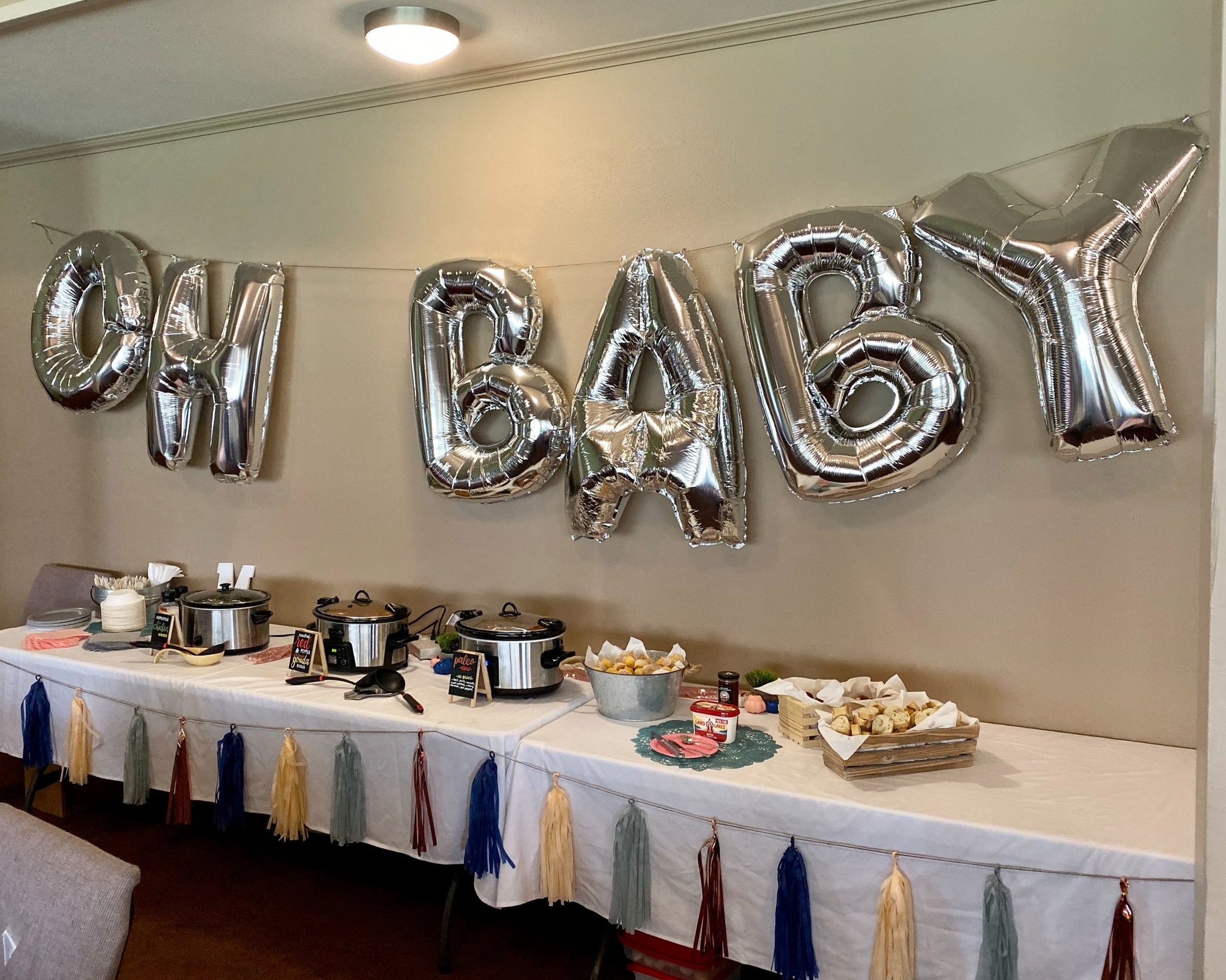 Baby Mia's shower w/soup & chili lunch
