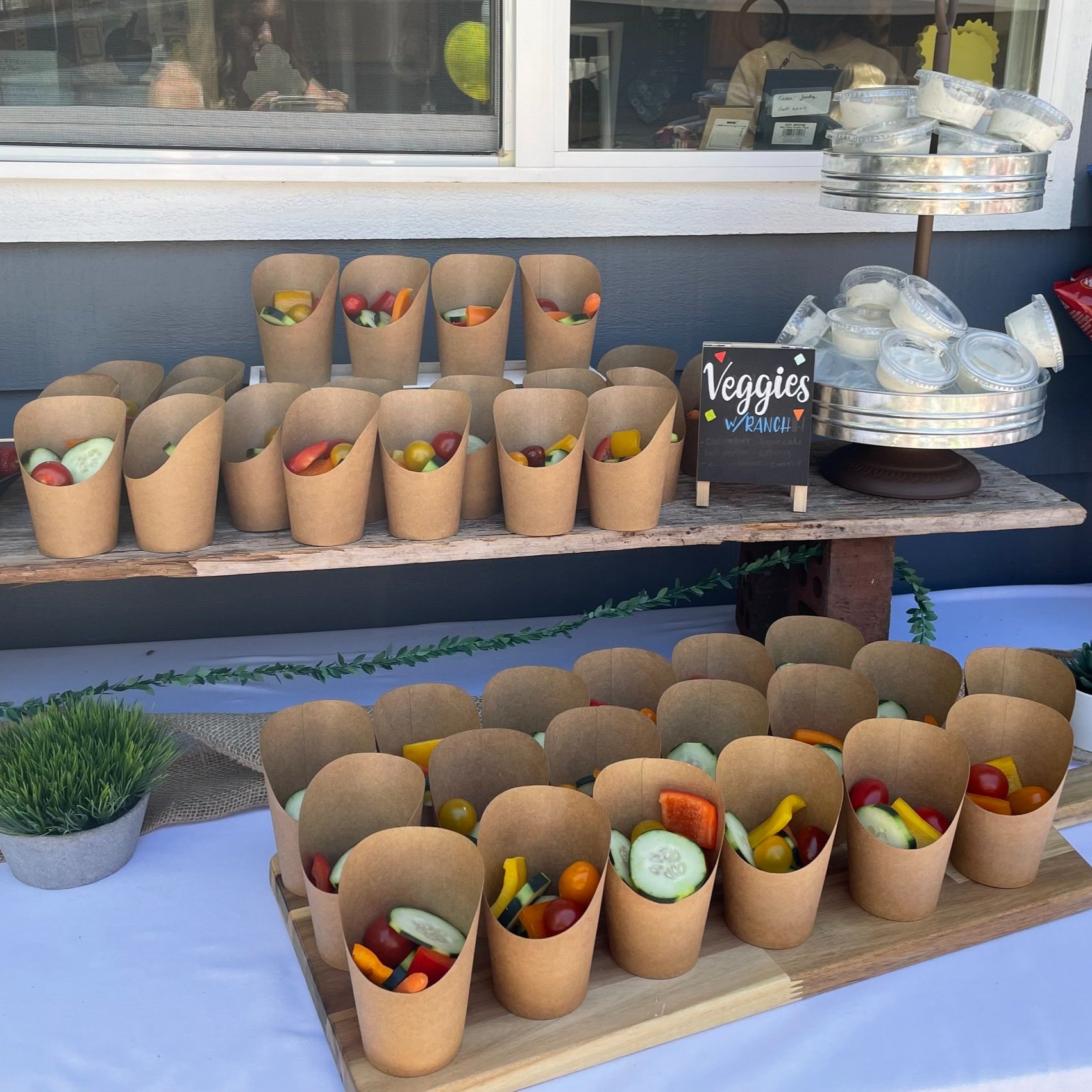 80th birthday, food signs