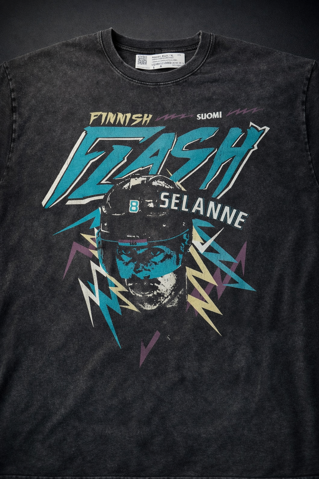 Teemu Selanne 'Flash' T-shirt close-up.png