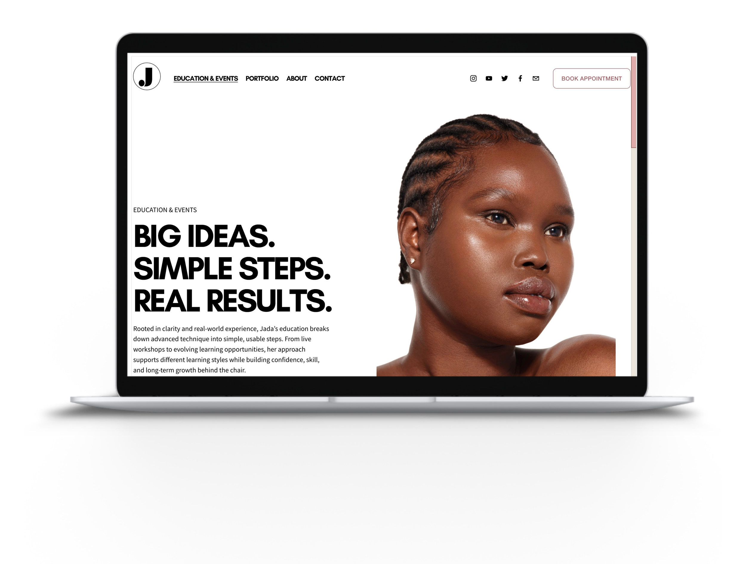 Jada Jenkins - Website Launch