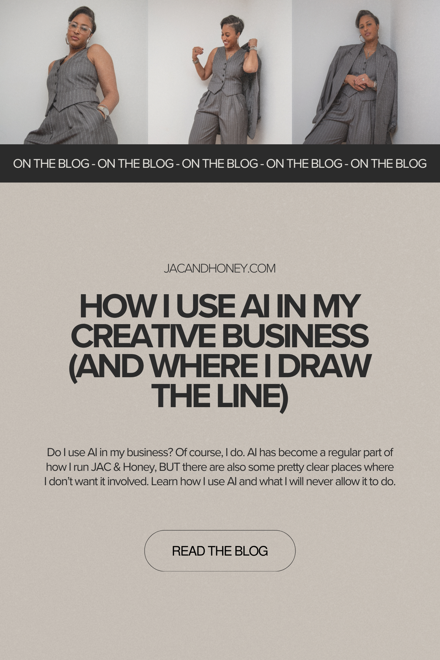 How I Use AI in My Creative Business (And Where I Draw the Line)