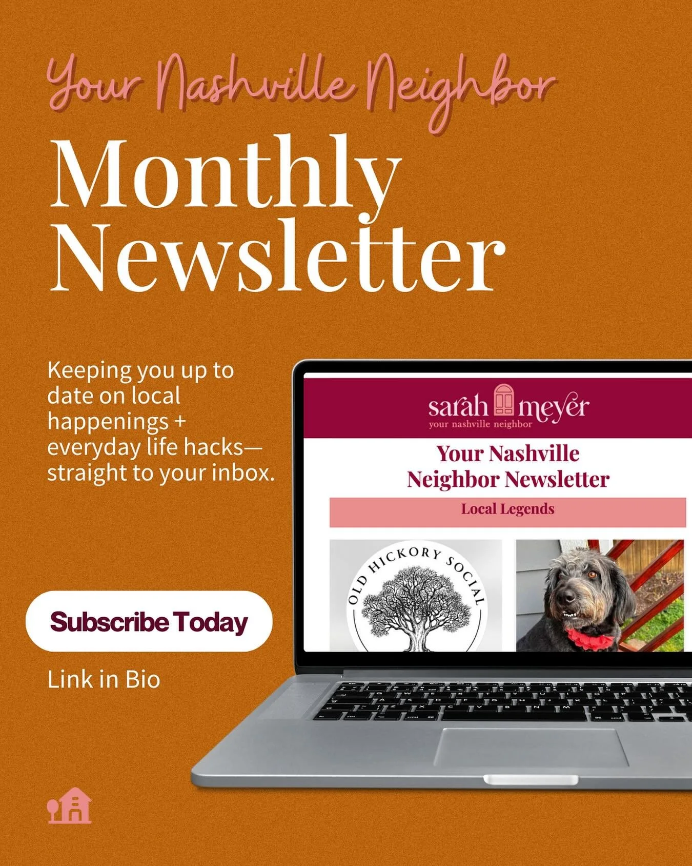 👻 Spooky season is here Nashville! 

Subscribe to my monthly newsletter and get the inside scoop on October local events, adoptable animals, and fall decorating hacks! 🍂

👉 Sign up through the link in my bio and join the list today! 🏡

#yournashv