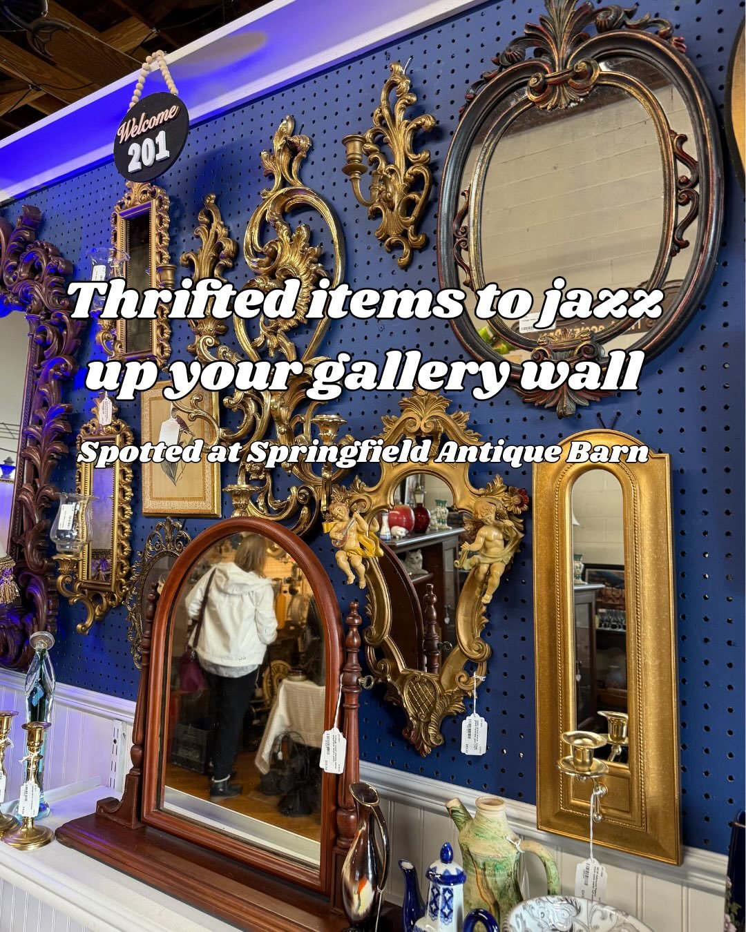 🖼️✨ Gallery wall inspiration, but make it thrifted ✨🖼️

I spent some time in one of my favorite antique stores&nbsp;&nbsp;@springfieldantiquebarn&nbsp;and found so many unique pieces that would seriously jazz up a gallery wall 👀

Scroll through th