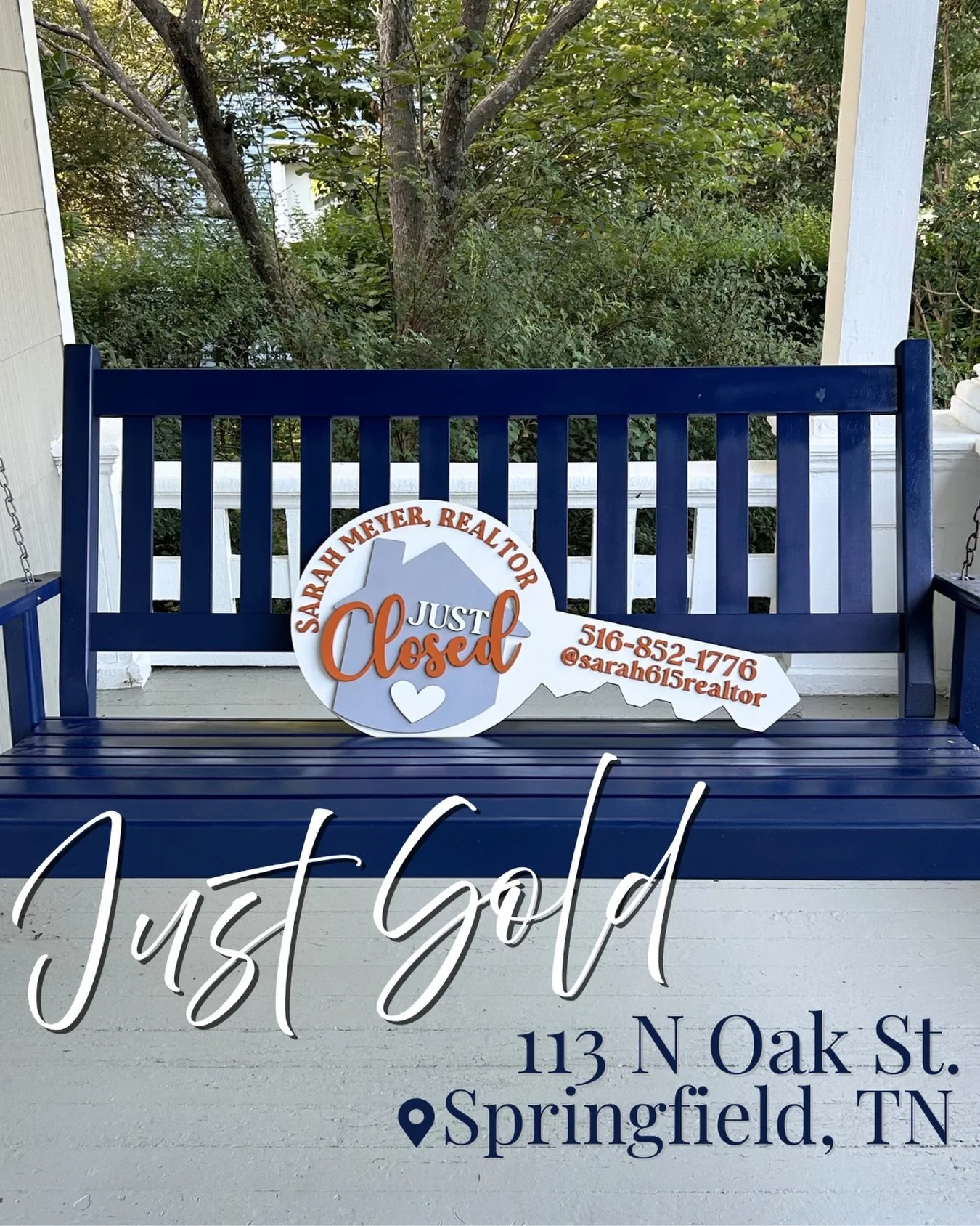 The porch swing stays, but the story continues&hellip;.

Congratulations to my clients on the sale of their historic Springfield home&mdash;under contract in just 8 days!

I&rsquo;m incredibly grateful for the trust they placed in me to bring this be