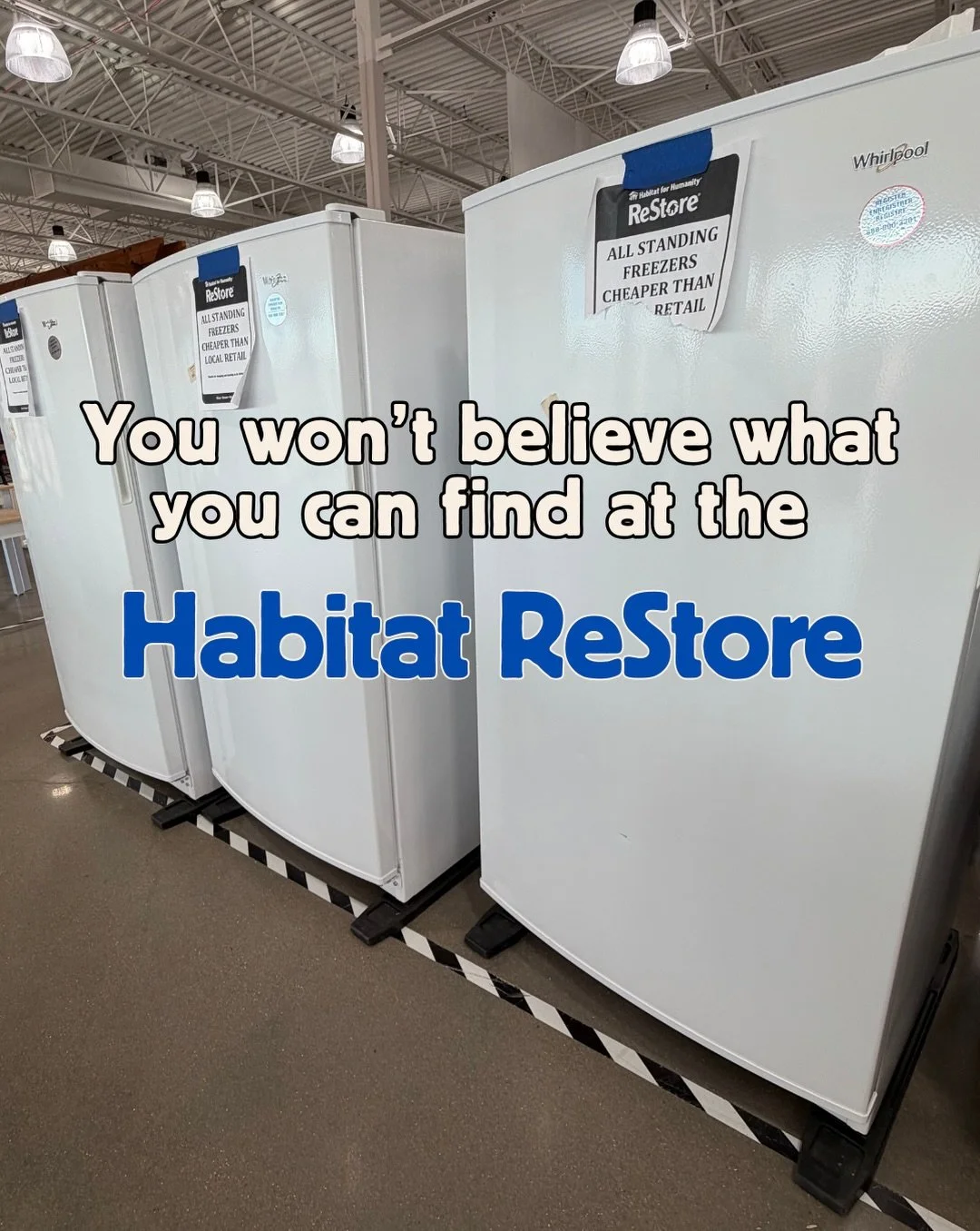 You truly never know what you&rsquo;re going to find at the Habitat for Humanity Restore&nbsp;and that&rsquo;s the best part!

The&nbsp;@restorewilson&nbsp;is one of my favorite secondhand stores to browse when I&rsquo;m looking for anything from sta