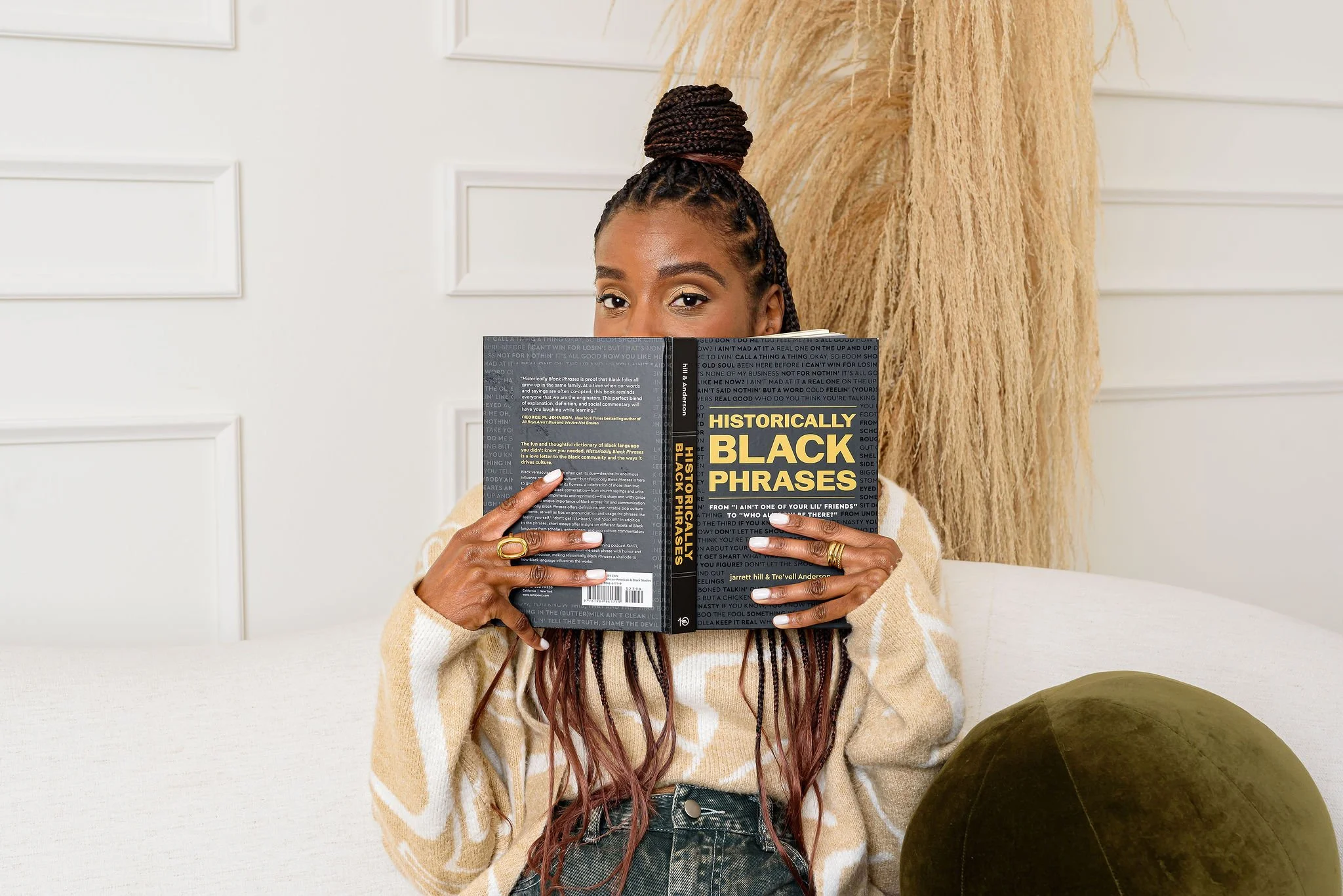 Holding the Historically Black Phrases book