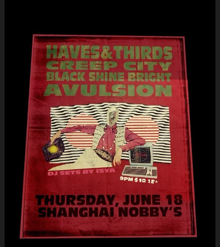 SHOW UPDATE: We&rsquo;re stoked to announce that the new project from @severedandsaid / @noasis_, BLACK SHINE BRIGHT, has been added to the lineup for this show!! This will possibly be John&rsquo;s last FL show before moving across the country, you d