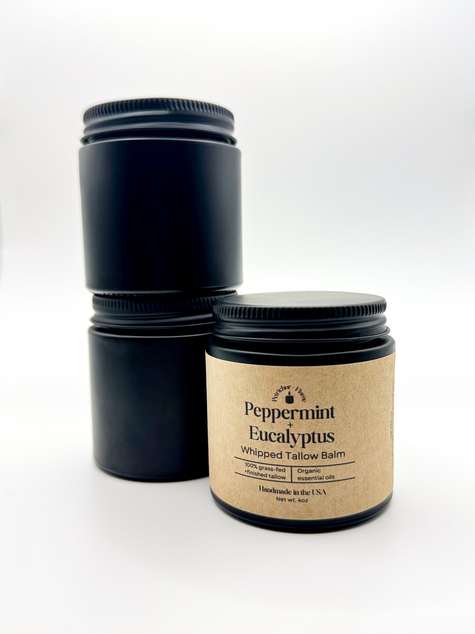 Peppermint+Eucalyptus Whipped Tallow Balm