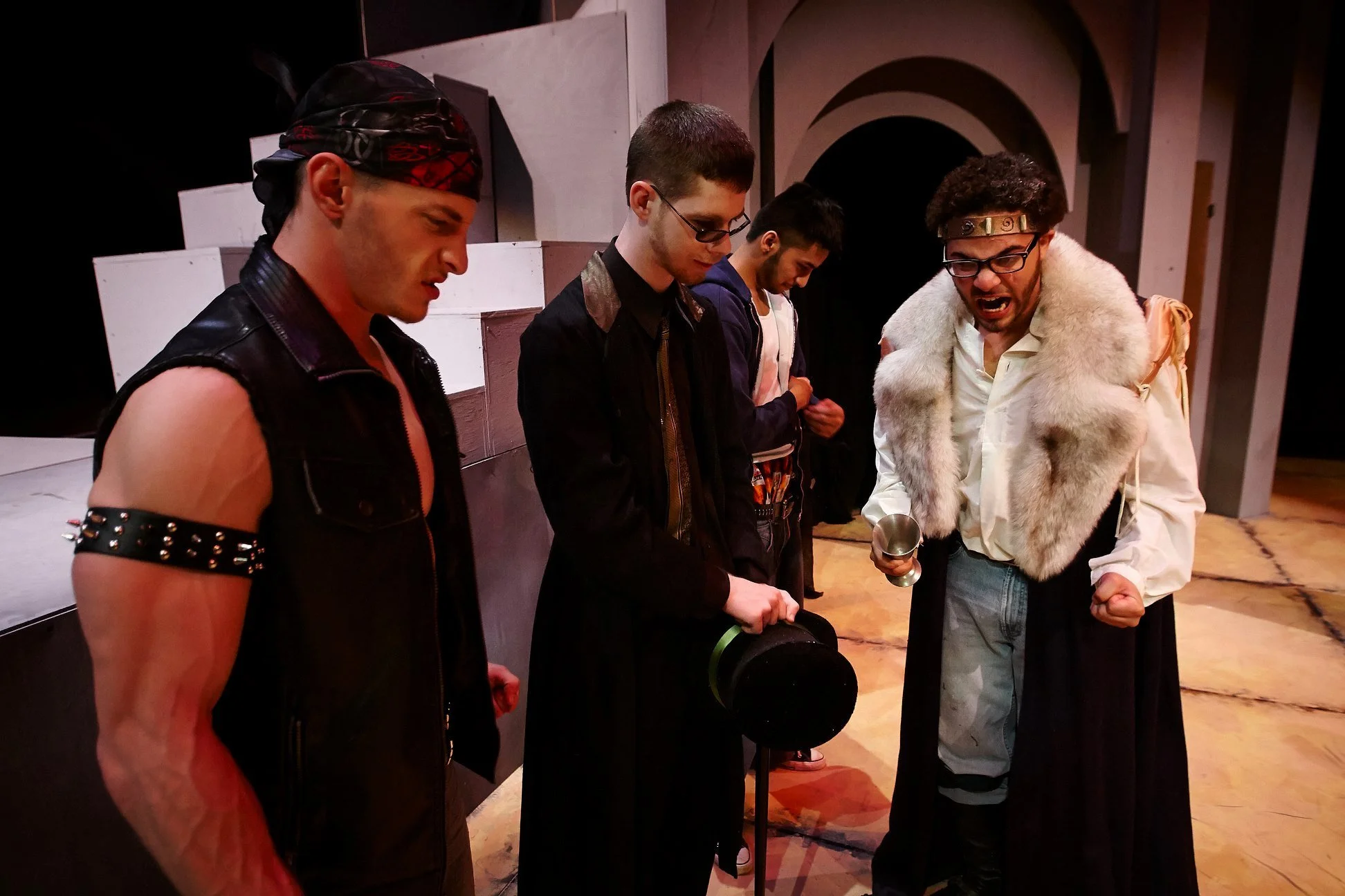 Macbeth in Macbeth 
Directed by Bill Mutimer 
at Northampton Community College