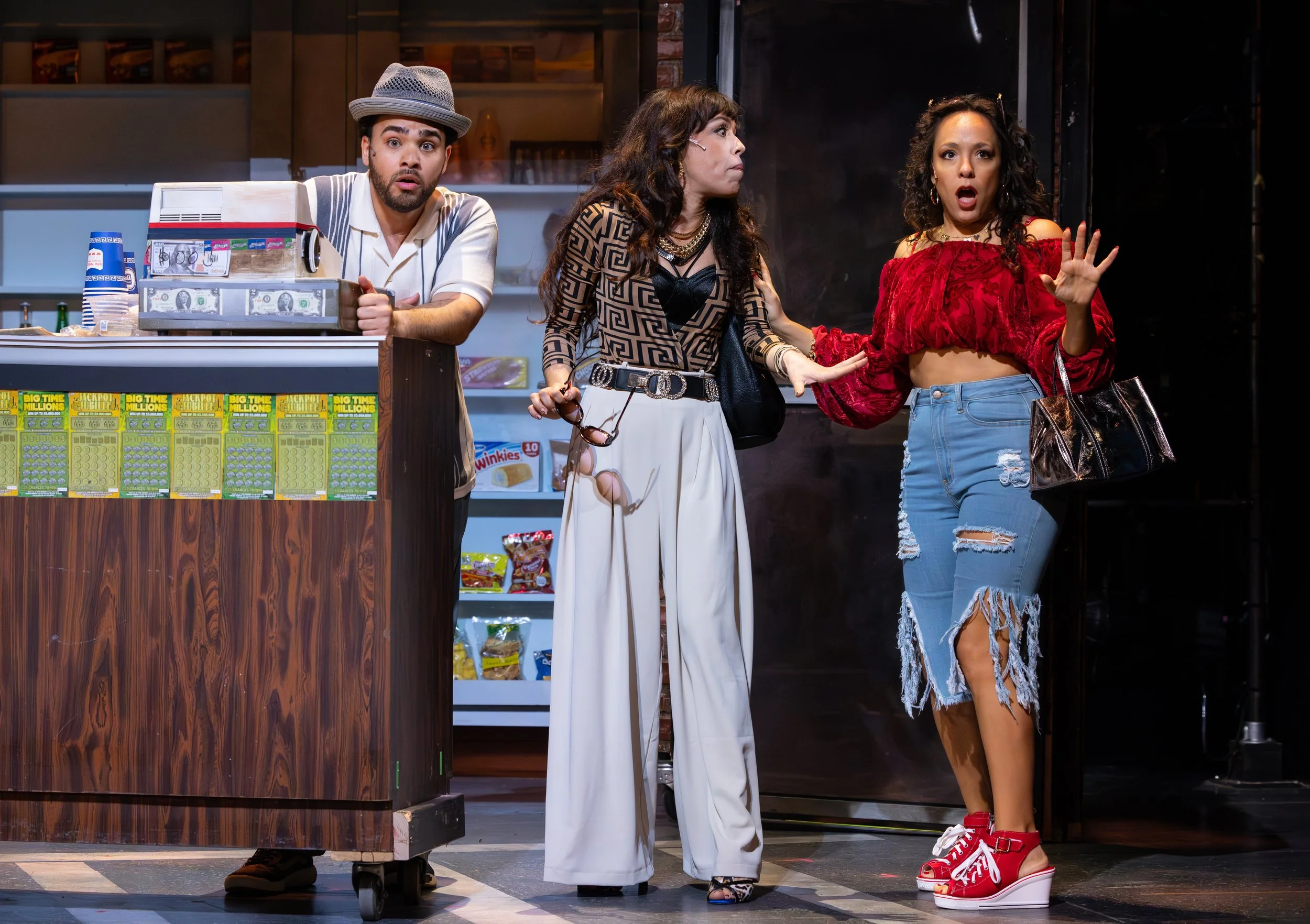 Cami Taleisnik, Chelsea Zeno and I in In The Heights 
@ Bristol Riverside Theatre 
Dir: Carlos Armesto
Photographed by Mark Gavin

Click this photo for a interview on NBC 10 about this production!