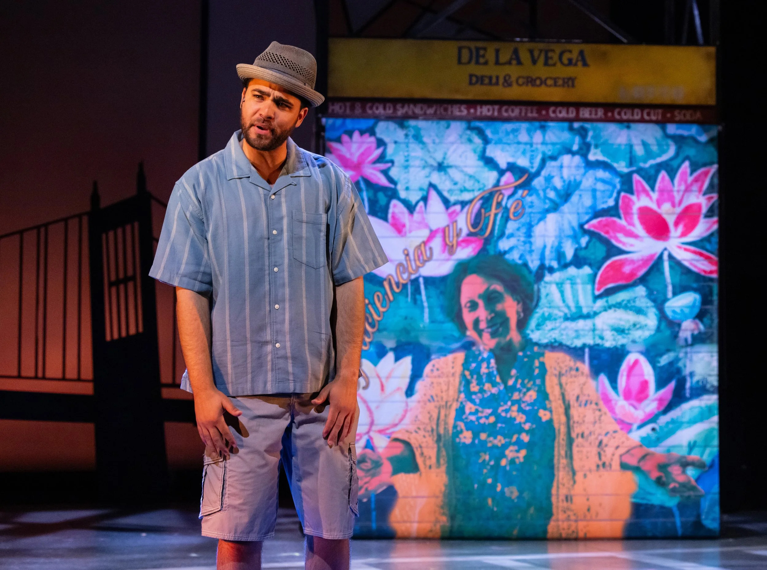 Usnavi 
@ Bristol Riverside Theatre
Dir: Carlos Armesto
Photographed by Mark Gavin

Click this photo for a trailer of the show! 