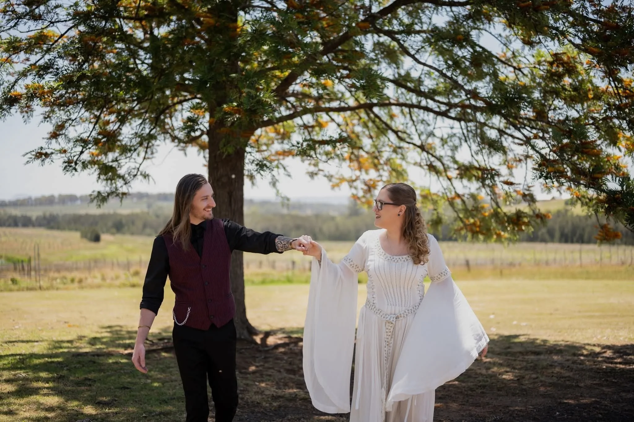 MICRO WEDDING - S &amp; M - 19/10/25 

Intimate, Non Traditional &amp; Lots of laughs

A low key ceremony with their nearest and dearest. Space to be themselves and celebrate their love. 

Wishing you both a lifetime of happiness 💜

📸@tayloroharaph
