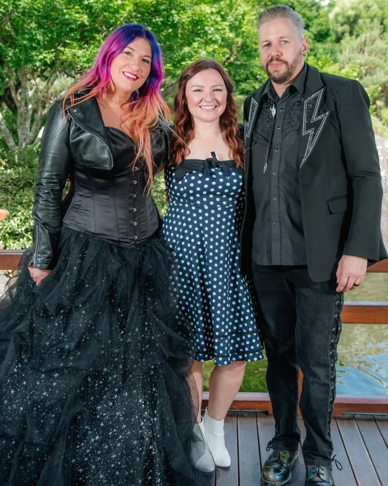 HALLOWEDDING - 31/10/25 - C &amp; T

I love weddings that are unique, quirky and fun! Which is exactly what Hallowedding was! 

Wishing you both a lifetime of fun &amp; happiness! 

Thank you for having me as your celebrant (and for letting me party 