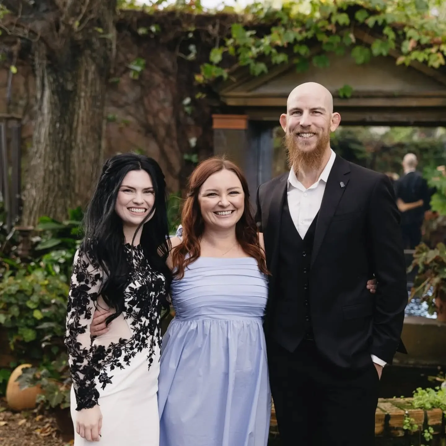 ELOPEMENT -  7/5/26 - V &amp; N 

An intimate elopement with just the immediate family. Beautiful and heartfelt vows.  Love. Promises. Acceptance. Family. 

I am still obsessed with V's dress 😍🖤

Here's to many more years and many more beers for th