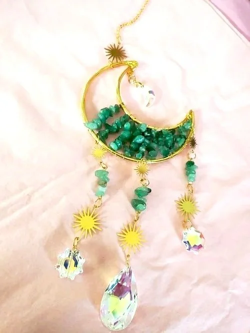 Adventurine Suncatcher
