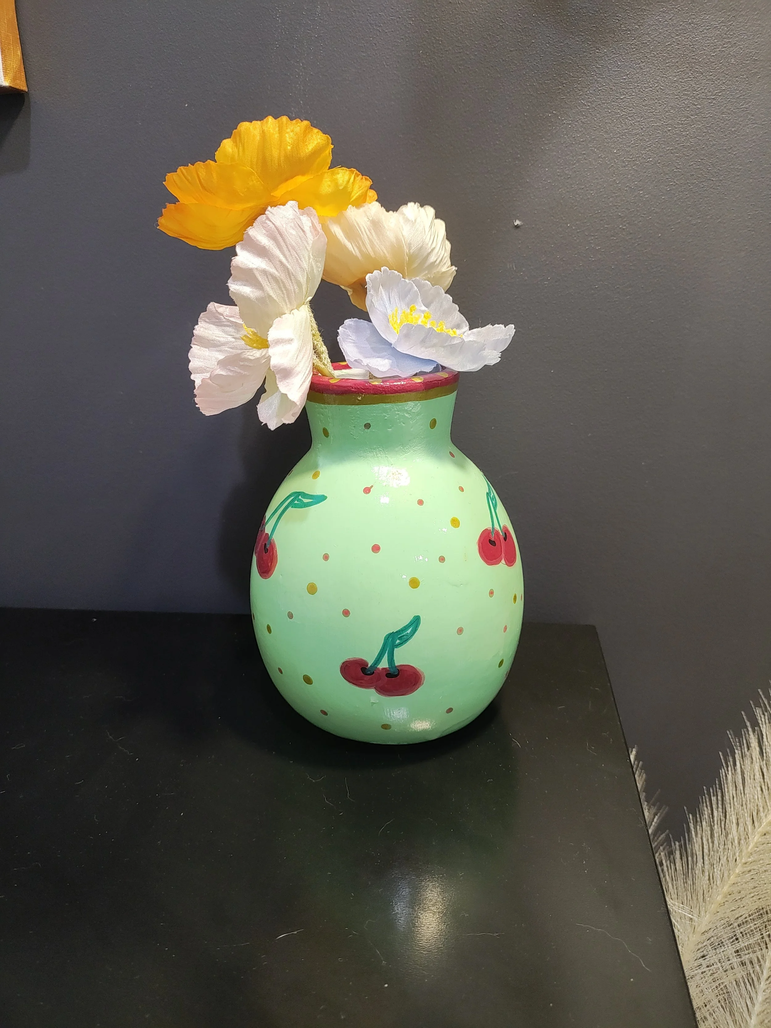 Cherry Decorative Vase