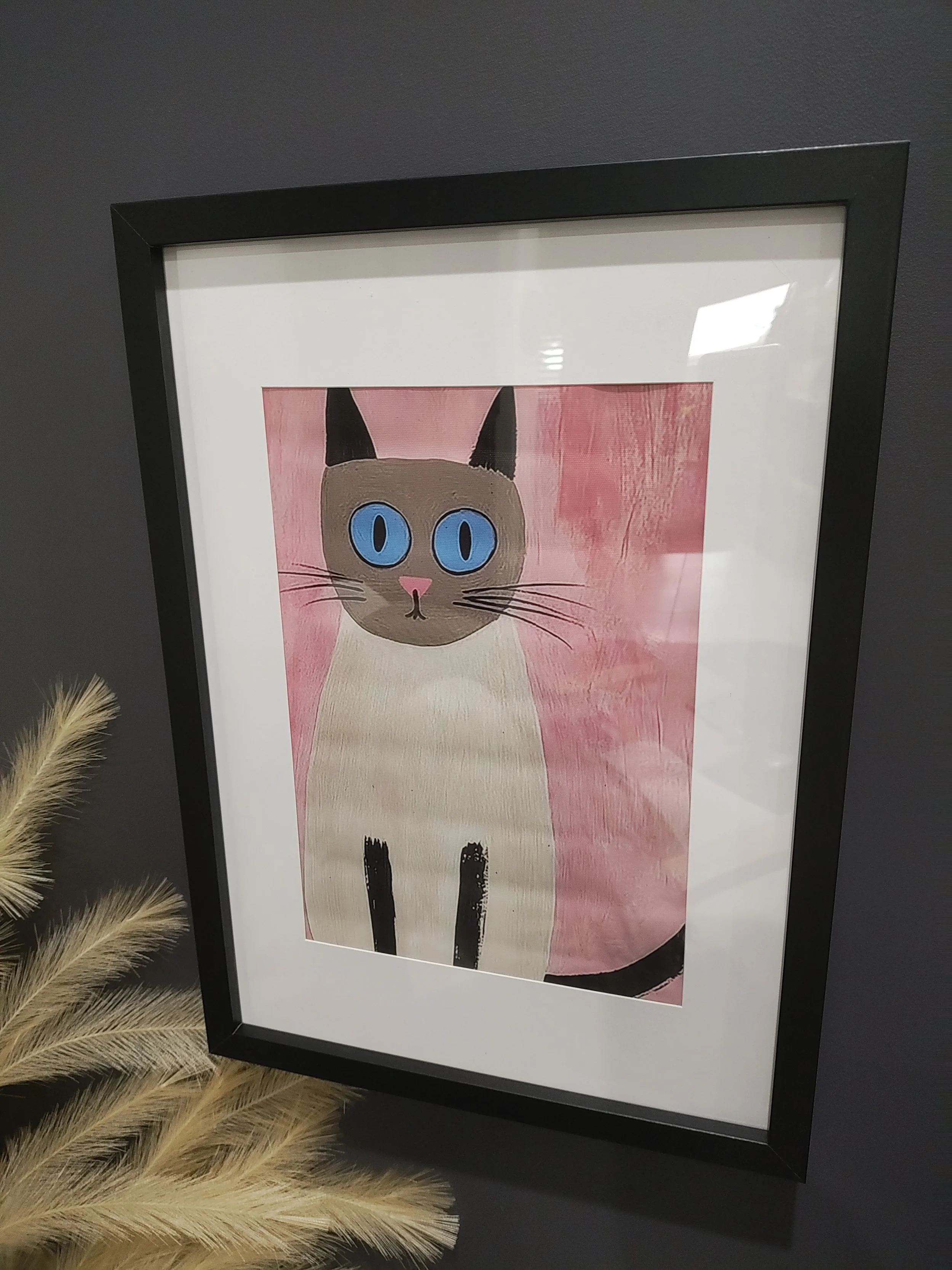 Meredith Cat Framed Print
