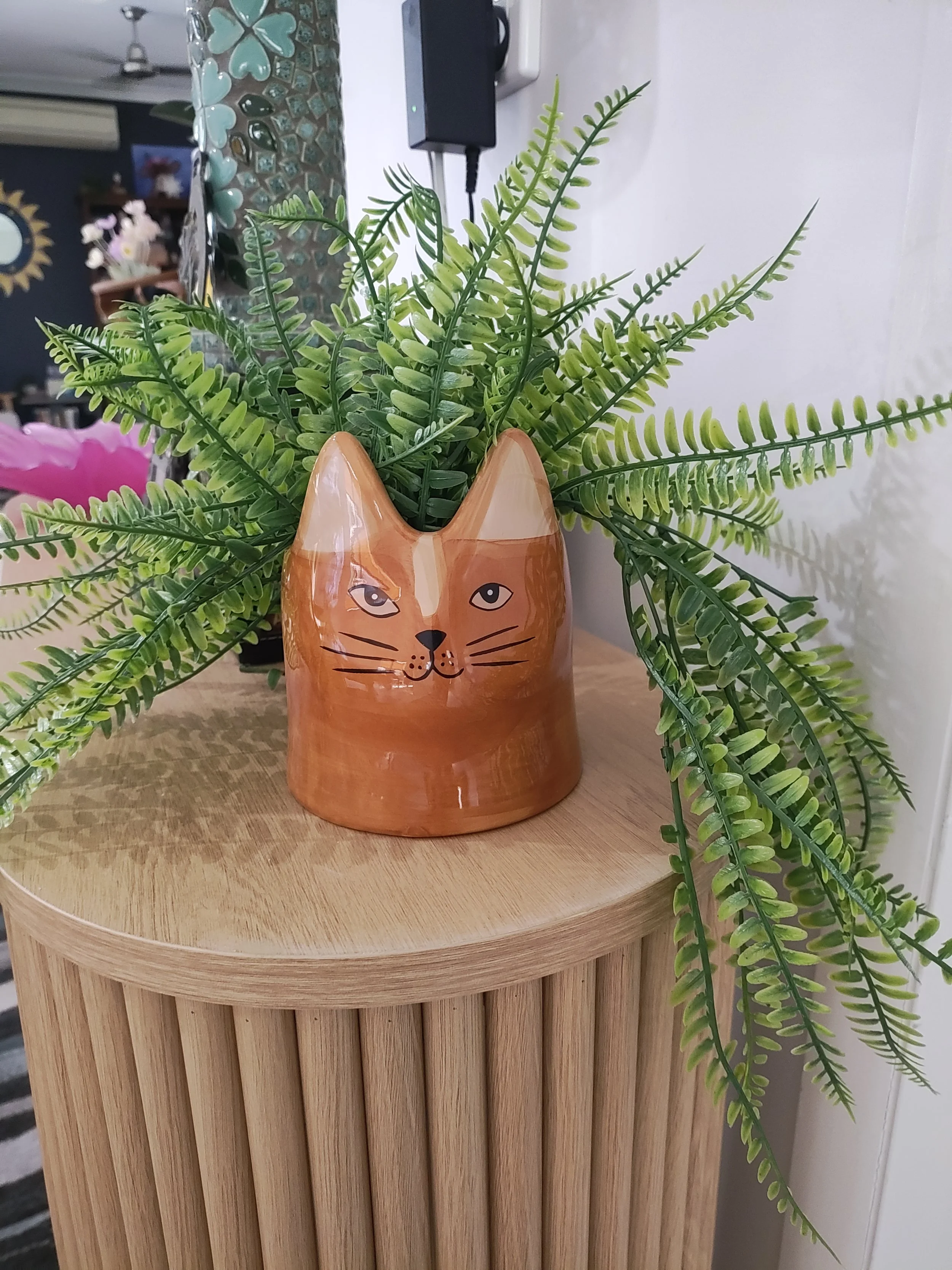 Ginger Cat Planter