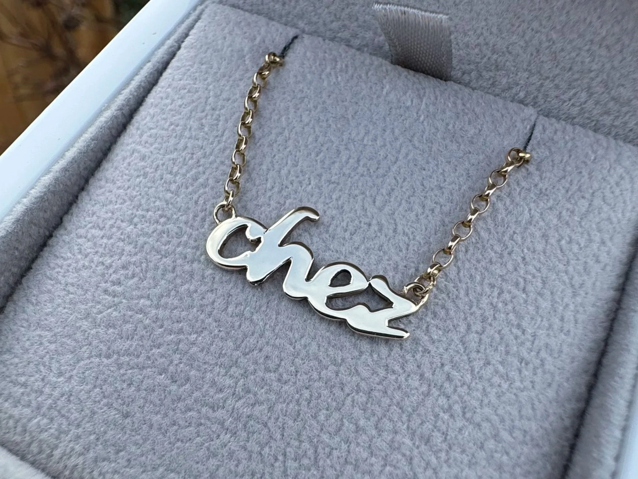 Nameplate Necklace