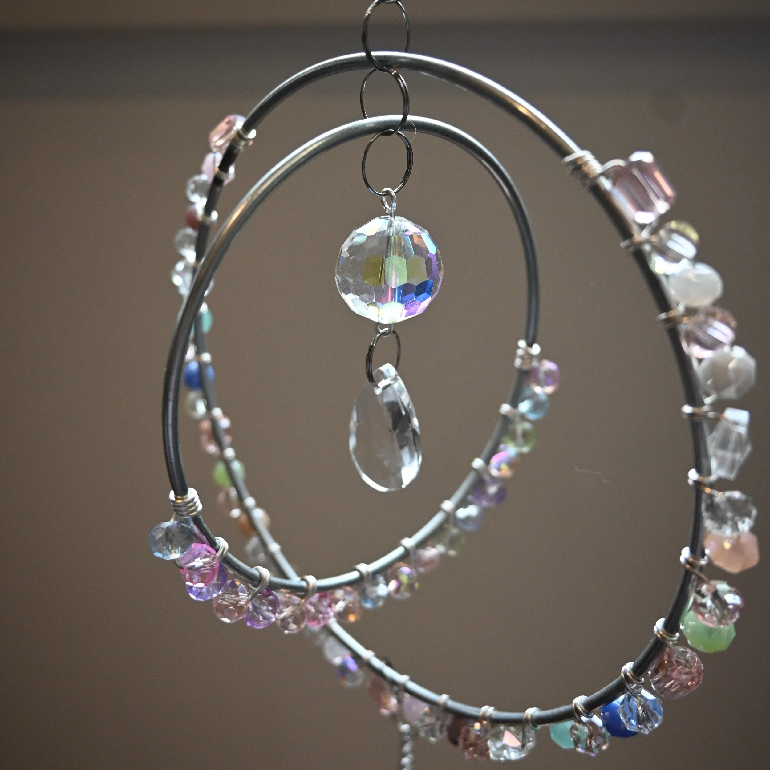 Handmade Beaded Sun Catcher