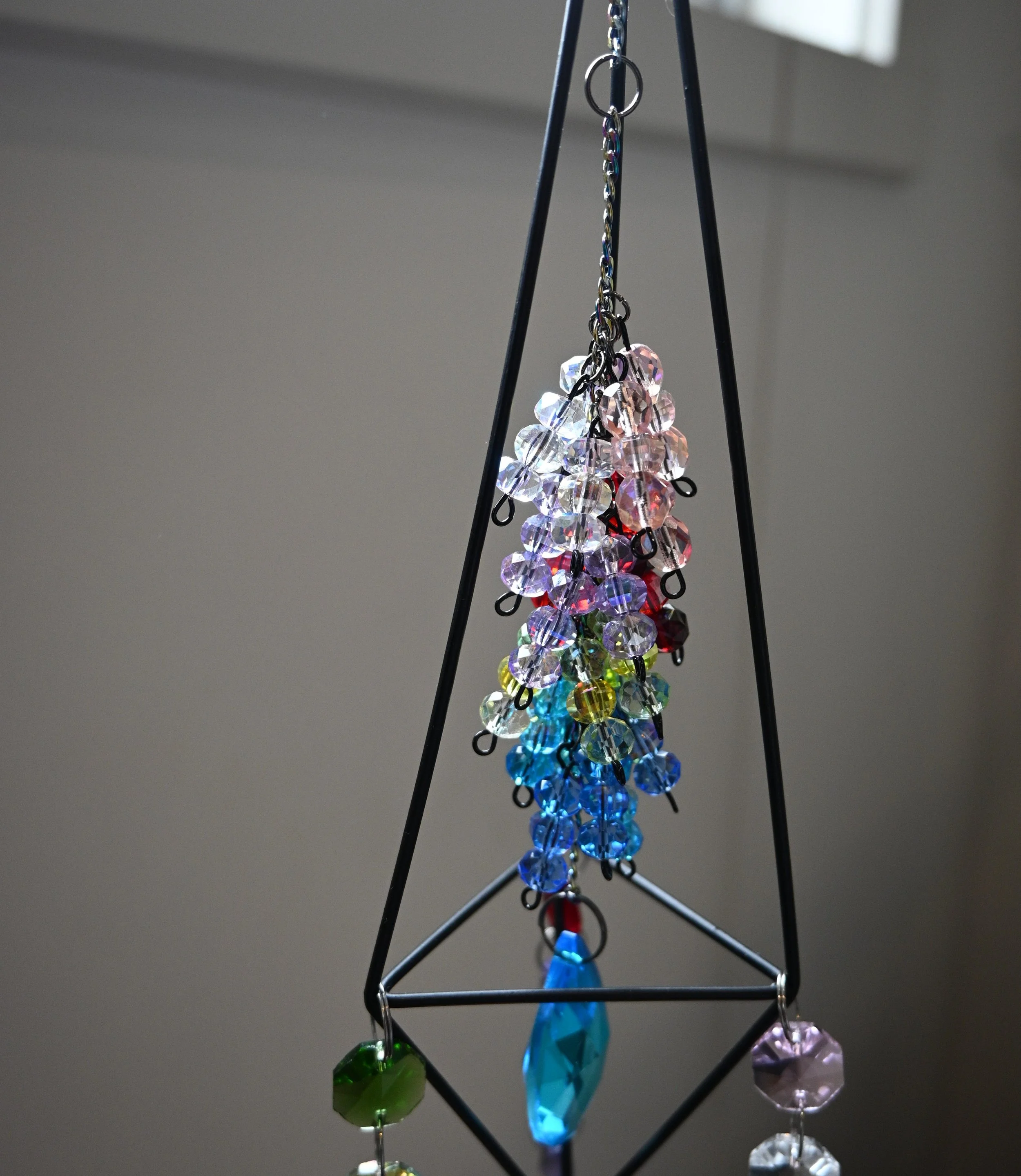Crystal Bead Hanging Ornament