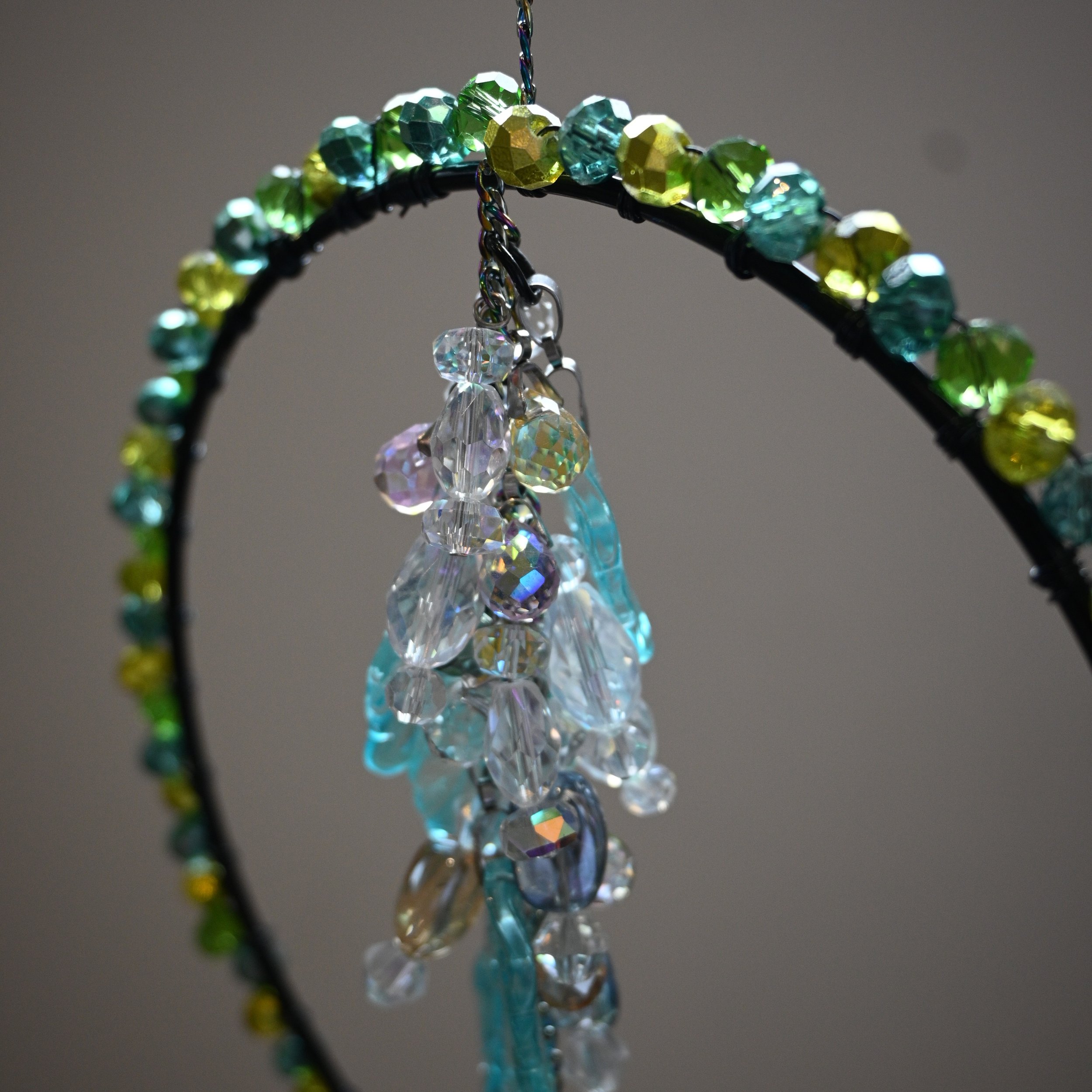 Beaded Crystal Sun Catcher