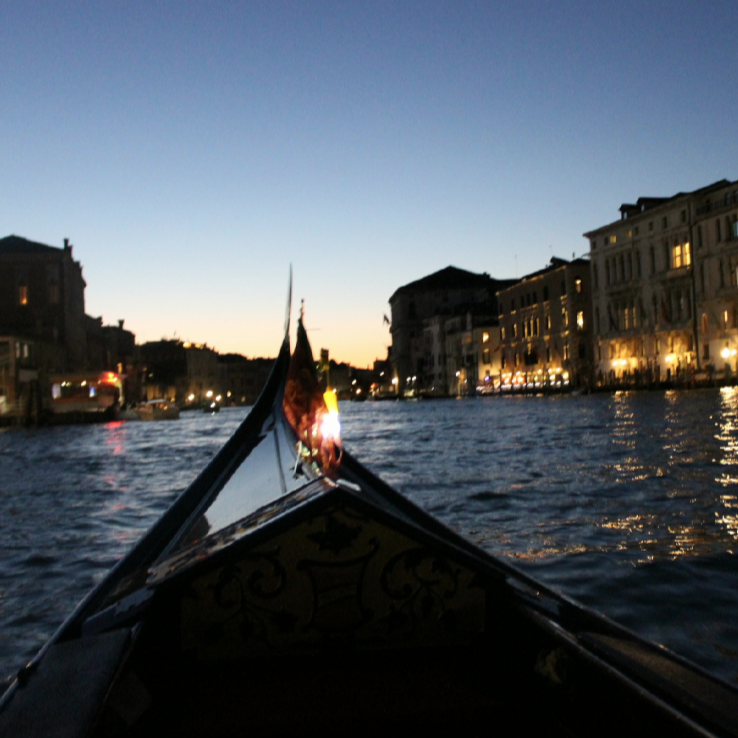 Santorini, Greece, white buildings, blue domes, sea view, clear sky