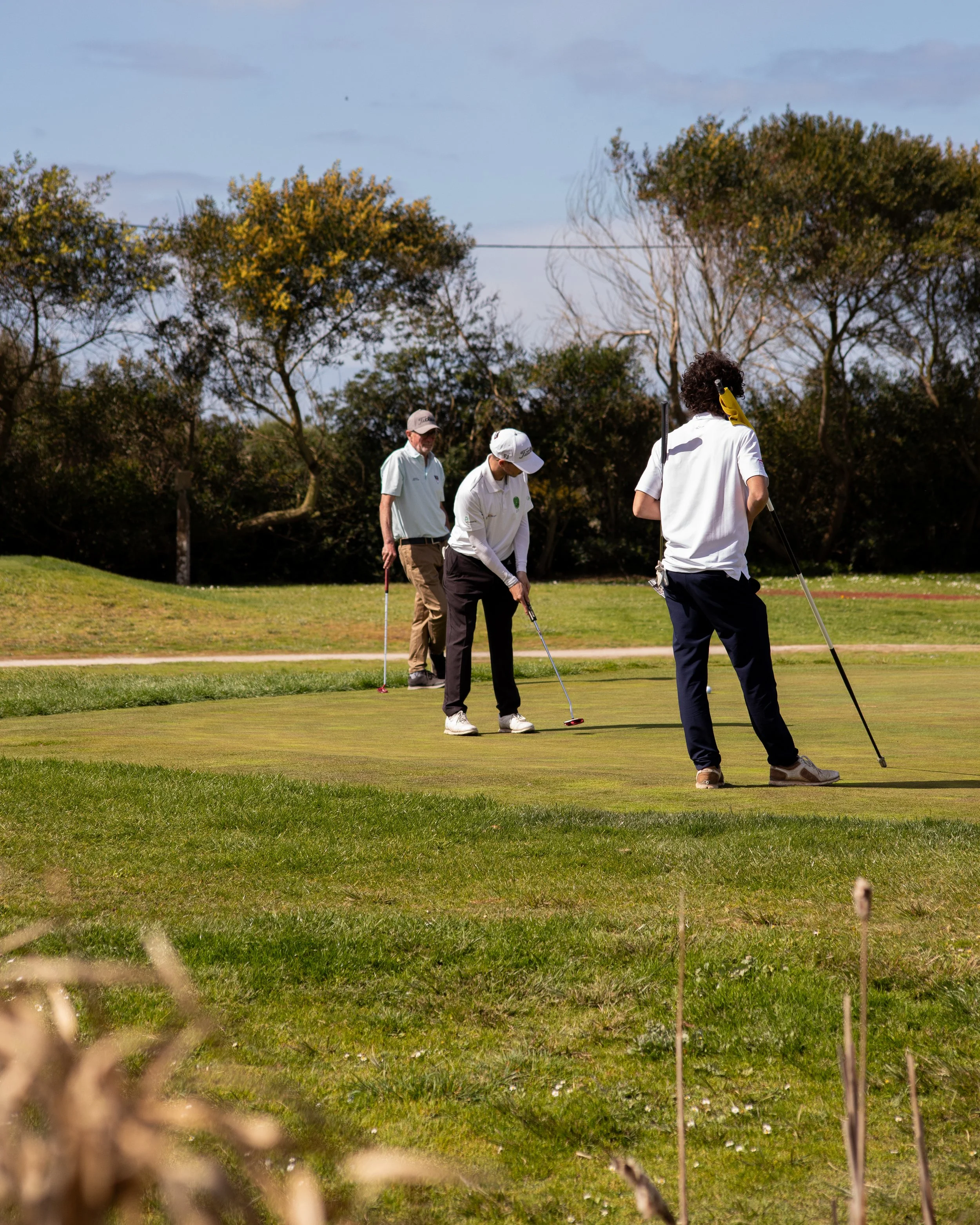 golf mates in the green