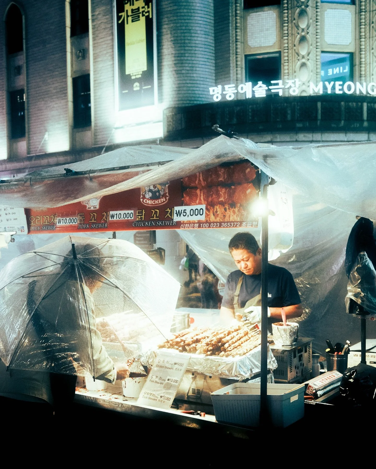 &uacute;ltimos d&iacute;as en Corea con lluvia y tristeza, Soul 2025.