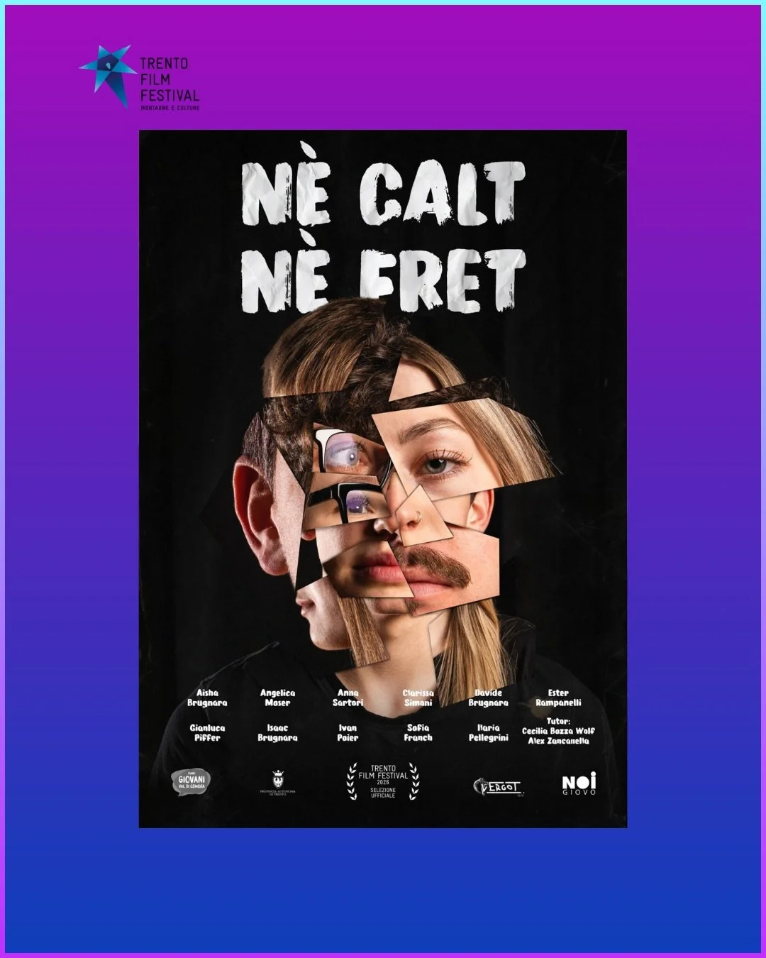 Associati ACT presenti al Trento Film Festival 2026 🎬

N&Eacute; CALT N&Eacute; FRET
Un documentario d&rsquo;inchiesta ambientato in un piccolo paese di montagna in Trentino. Un gruppo di giovani decide di interrogare la propria comunit&agrave; su q