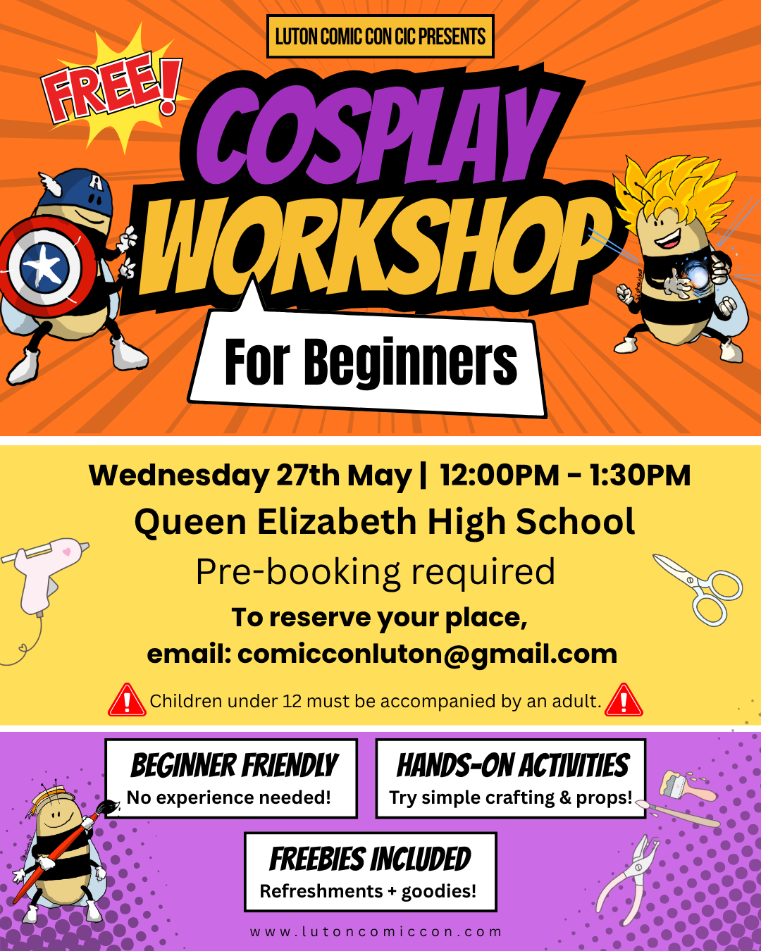 Cosplay Workshop for Beginners